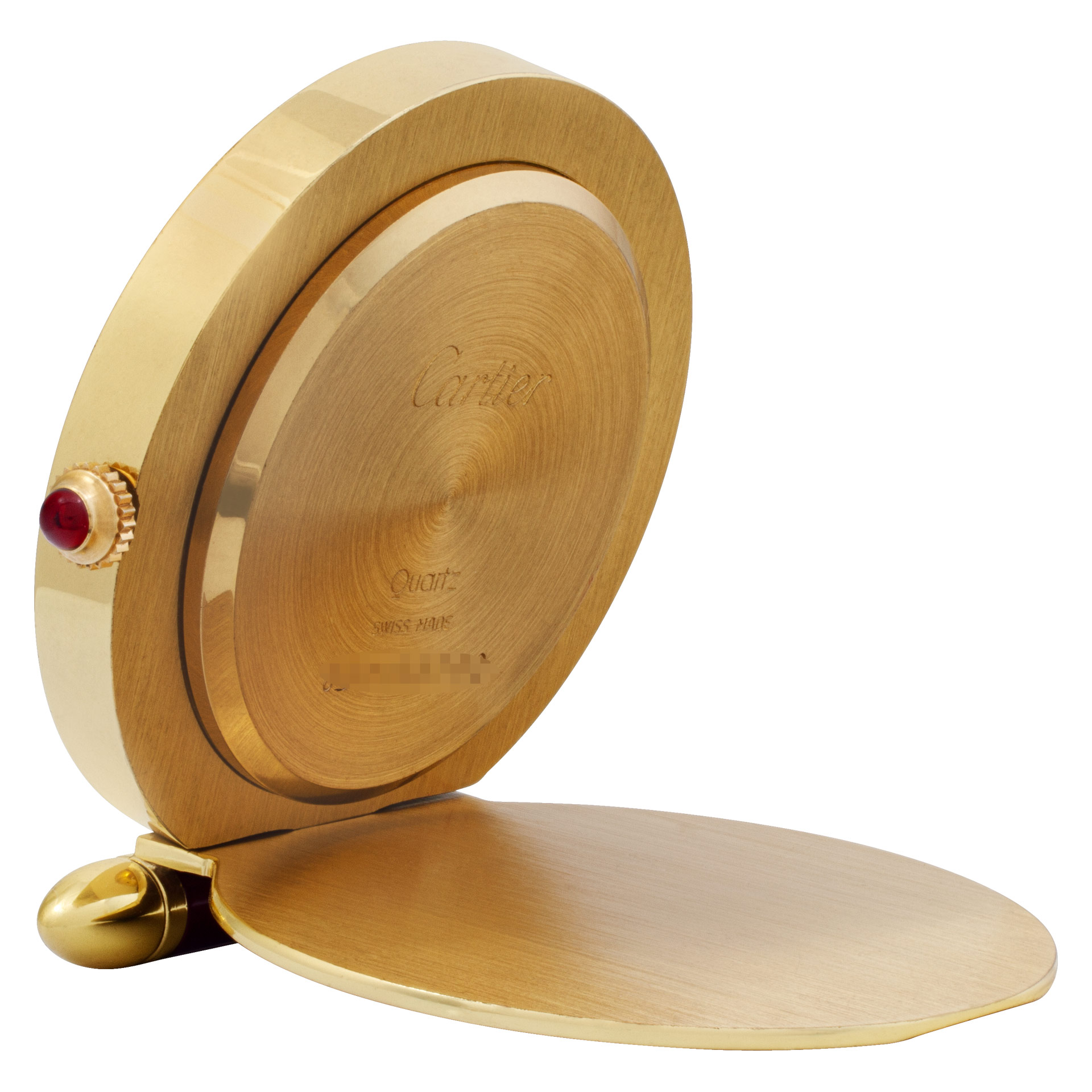 Cartier Cartier 1772 Clock Quartz Unisex Gold Plate Watches Cartier Cartier 1772 Clock Quartz Unisex Gold Plate Watches