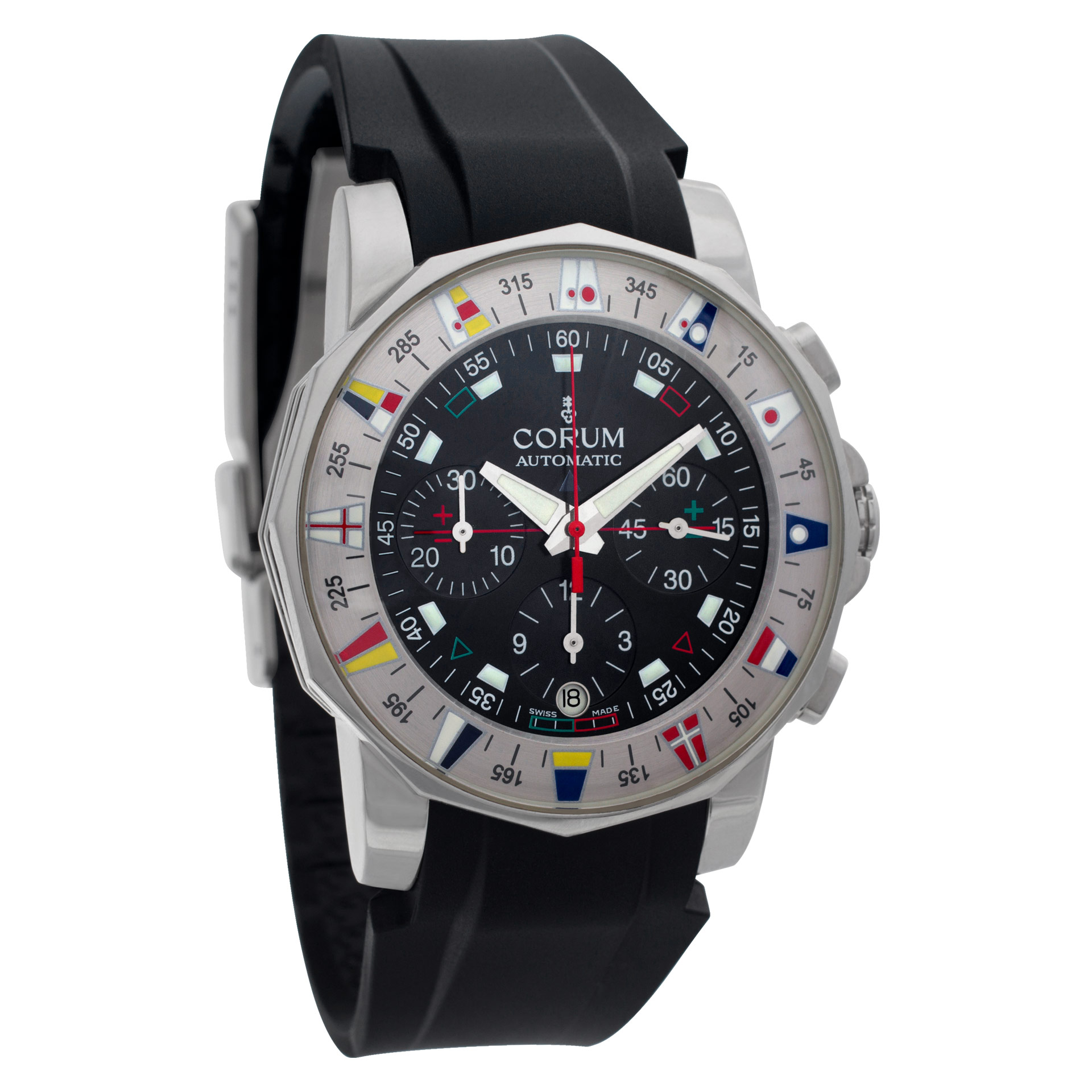 Corum 985.630.20 Admirals Cup Automatic Male Stainless Steel Watches Corum 985.630.20 Admirals Cup Automatic Male Stainless Steel Watches