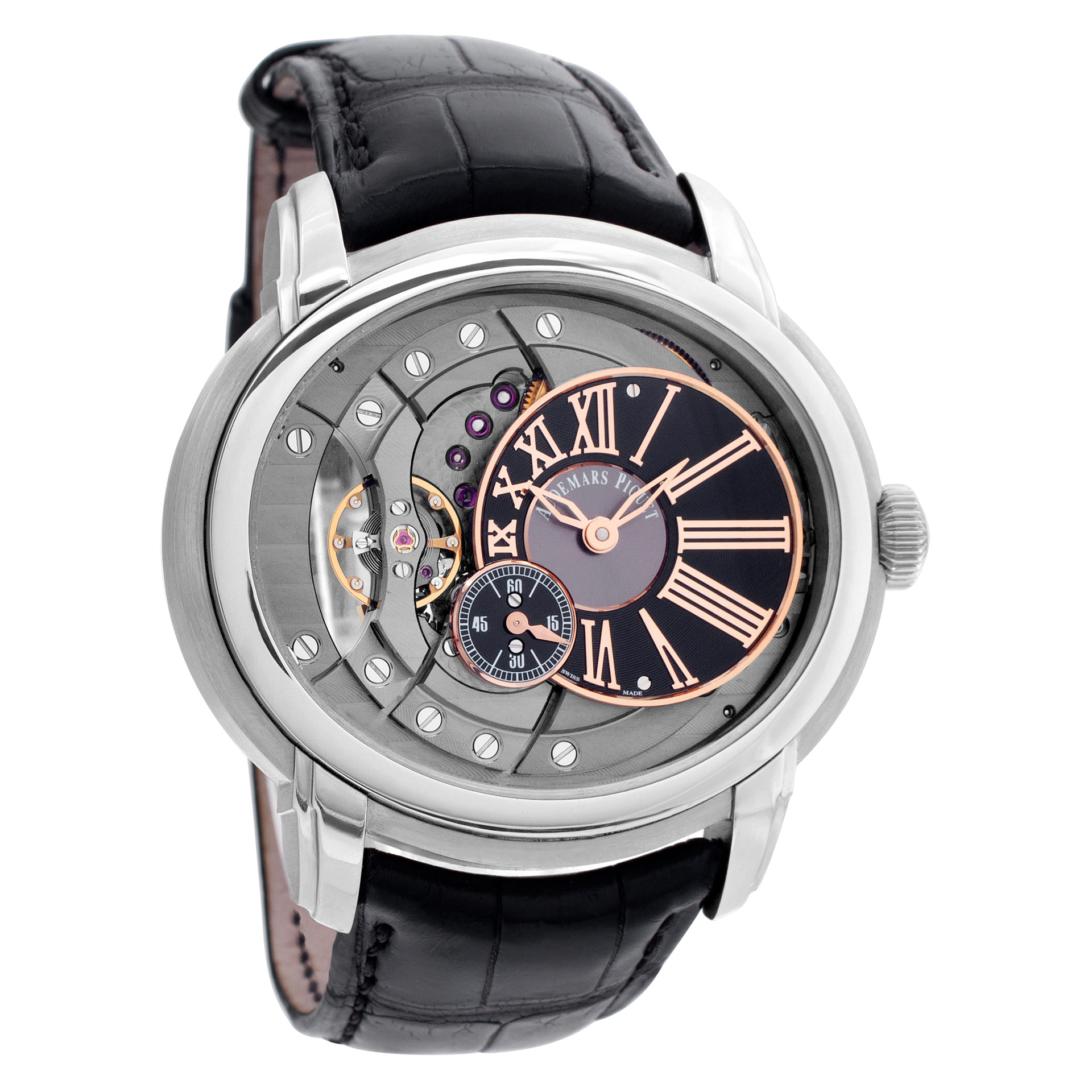 Audemars Piguet 4101 15350ST.OO.D002CR.01 Millenary 4101 Automatic Male Stainless Steel Watches Audemars Piguet 4101 15350ST.OO.D002CR.01 Millenary 4101 Automatic Male Stainless Steel Watches