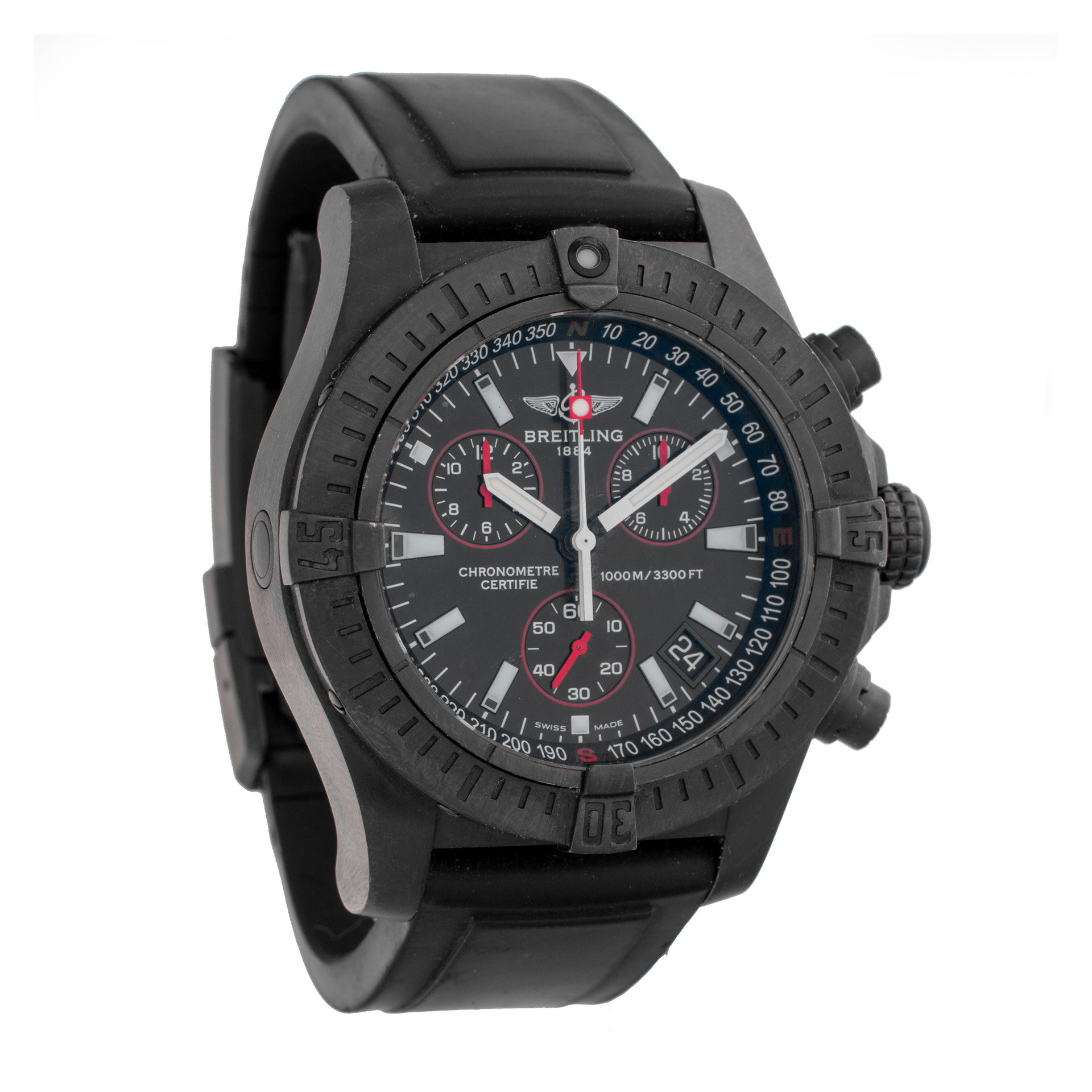 Breitling M73390 Super Avenger Quartz Male PVD steel Watches Breitling M73390 Super Avenger Quartz Male PVD steel Watches