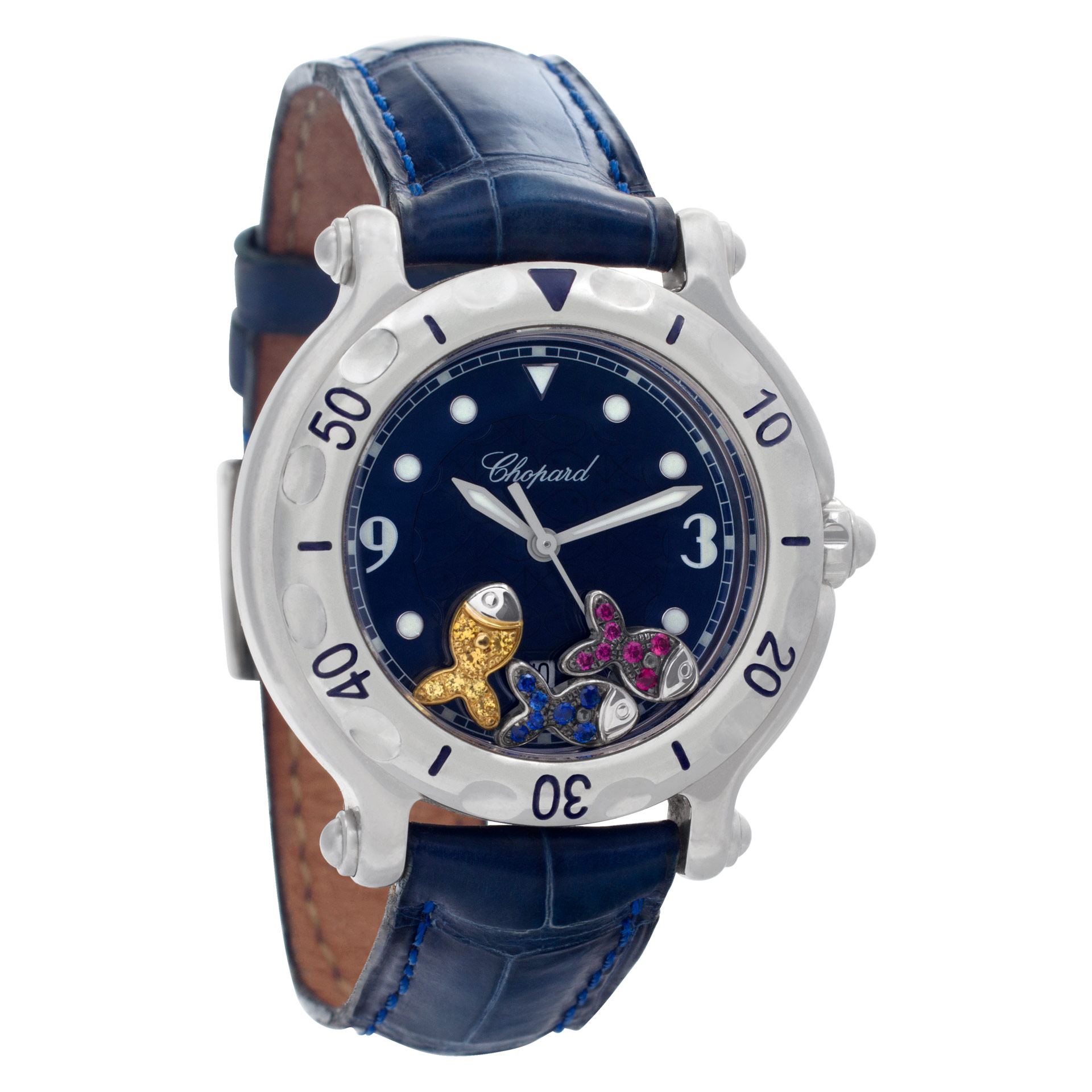 Chopard 27/8921 Happy Fish Quartz Female Stainless Steel Watches Chopard 27/8921 Happy Fish Quartz Female Stainless Steel Watches