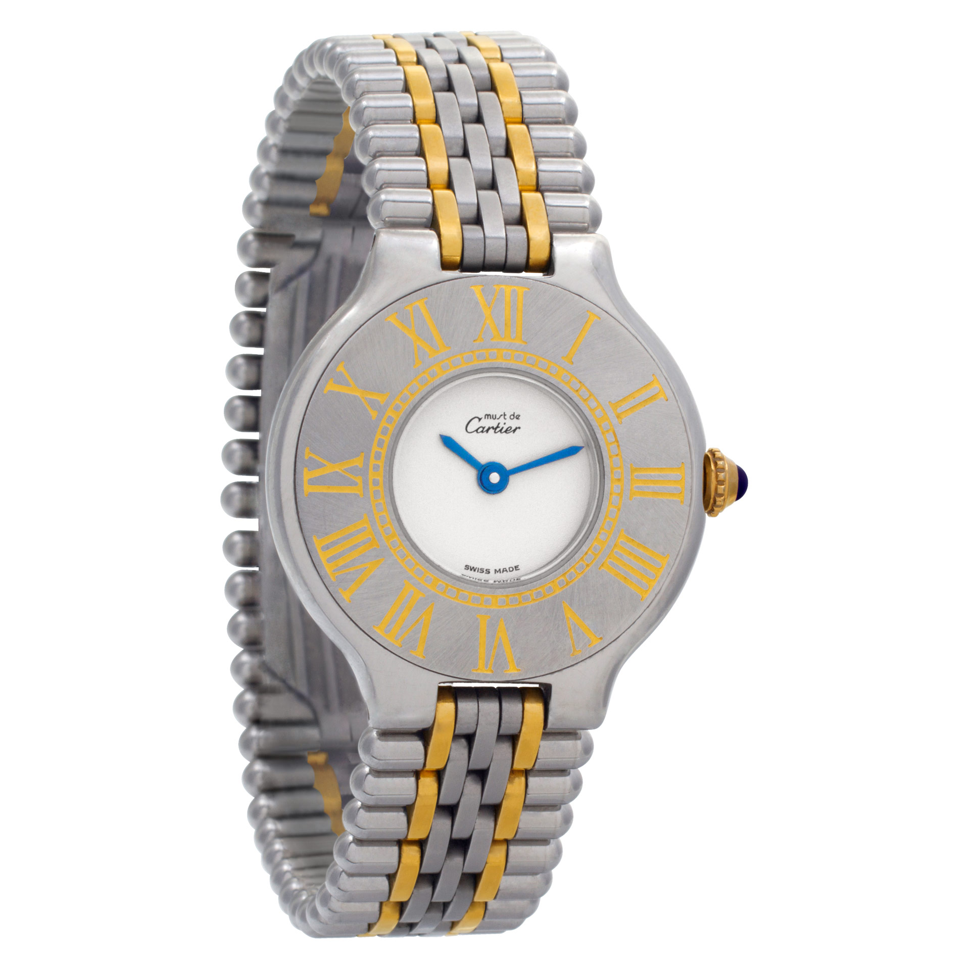Cartier 21 Must 21 Quartz Female 18k gold & Stainless Steel Watches Cartier 21 Must 21 Quartz Female 18k gold & Stainless Steel Watches