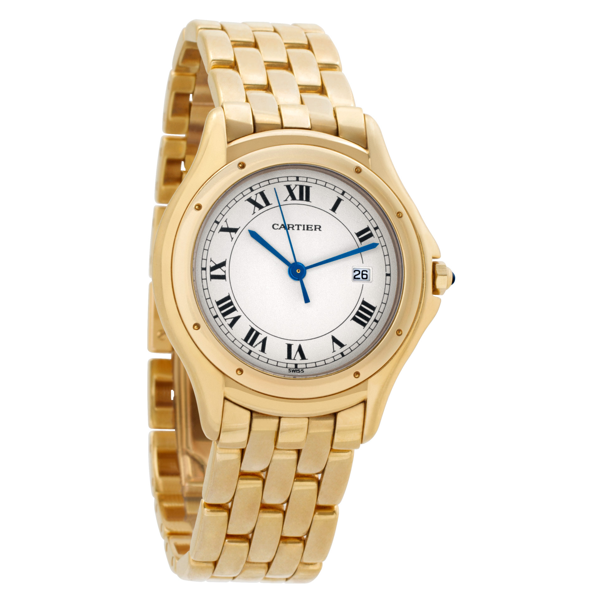 Cartier Cartier 1761 Cougar Quartz Unisex 18k yellow gold Watches Cartier Cartier 1761 Cougar Quartz Unisex 18k yellow gold Watches