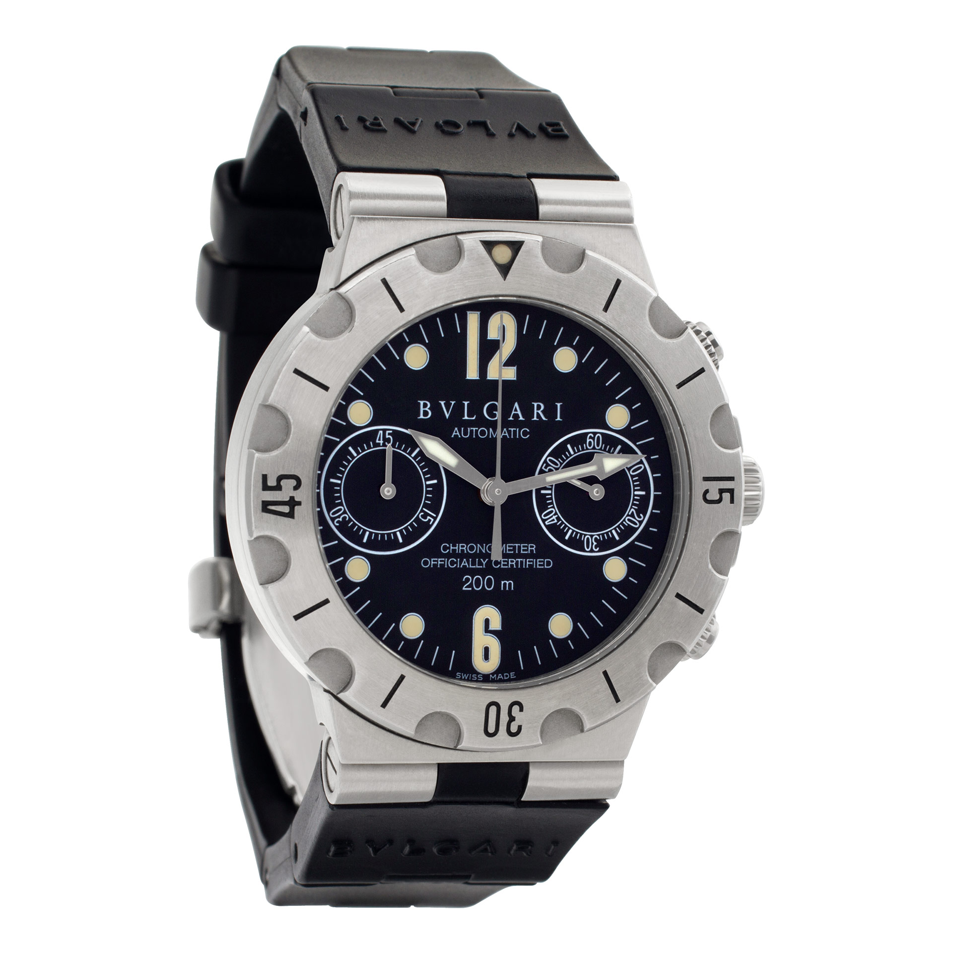 Bvlgari SC38S Scuba Automatic Male steel Watches Bvlgari SC38S Scuba Automatic Male steel Watches