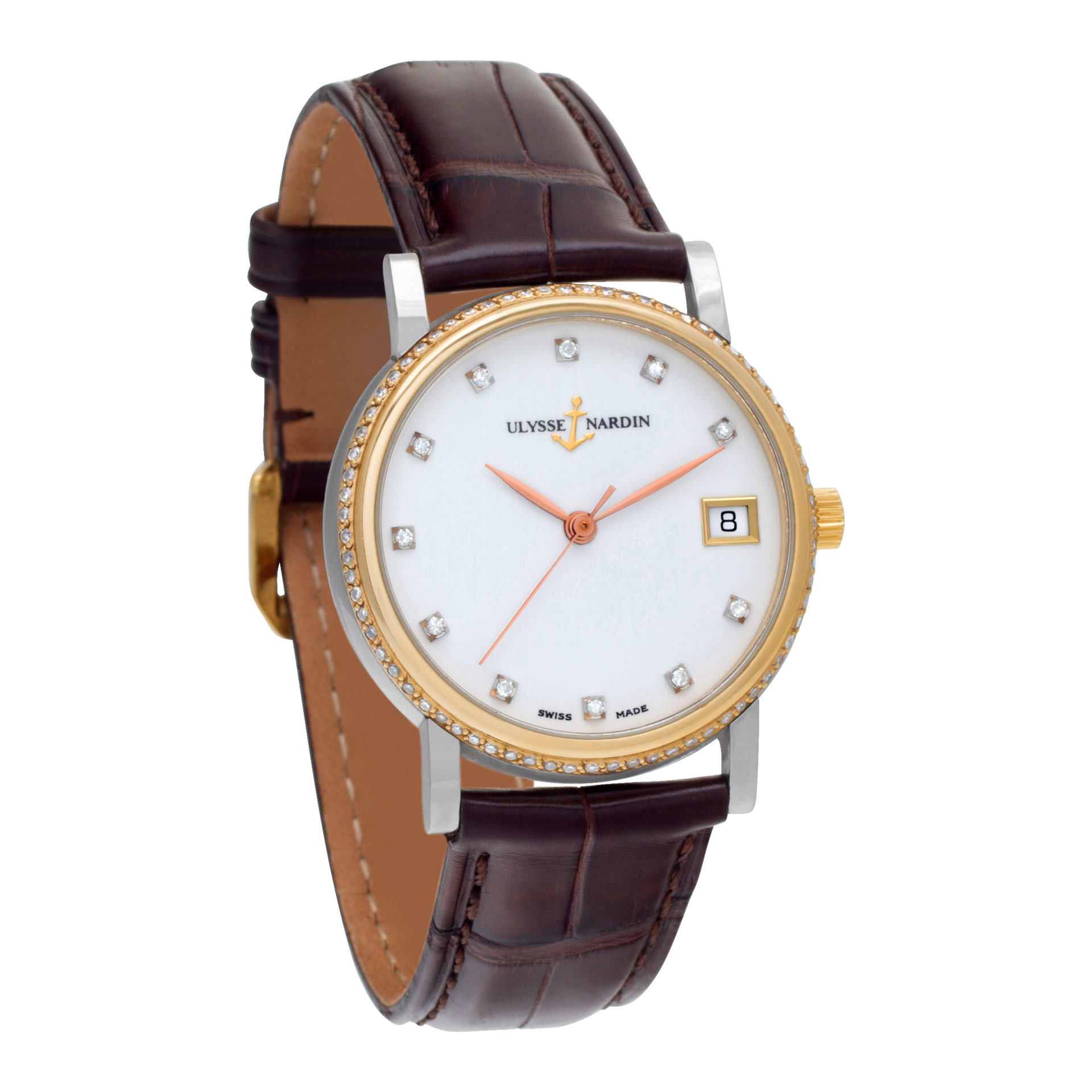 Ulysse Nardin 135-22 Classic Automatic Unisex Stainless Steel Watches Ulysse Nardin 135-22 Classic Automatic Unisex Stainless Steel Watches