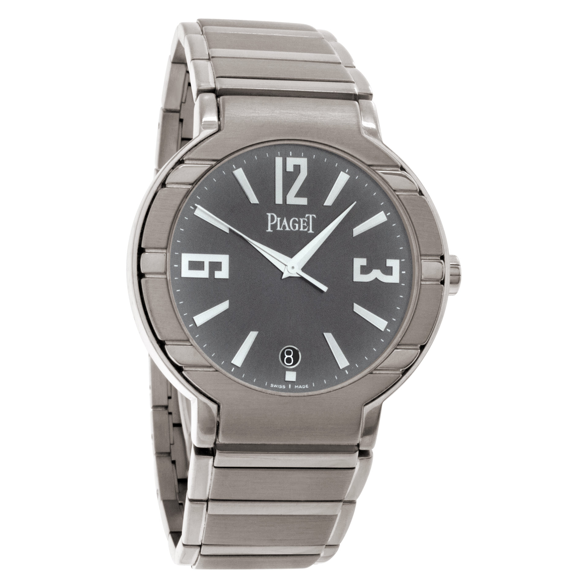 Piaget GOA26019 Polo Automatic Male 18k White Gold Watches Piaget GOA26019 Polo Automatic Male 18k White Gold Watches