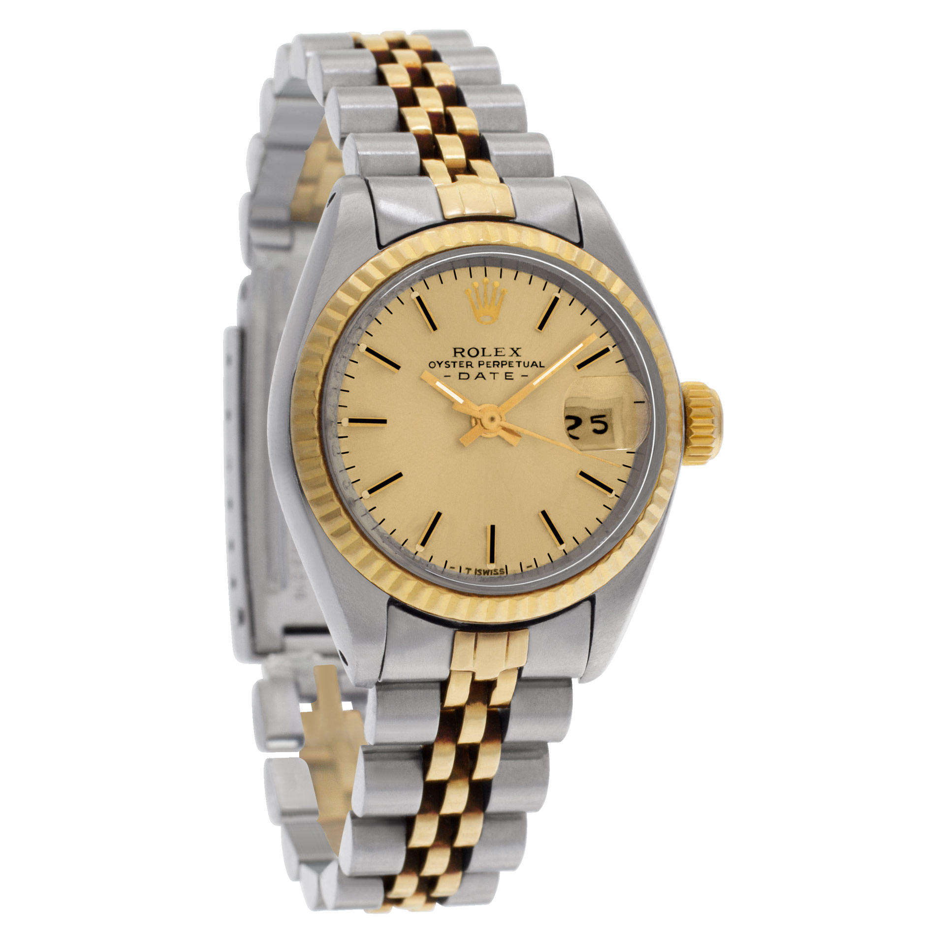 Rolex 6917 Date Automatic Female 14k gold & Stainless Steel Watches Rolex 6917 Date Automatic Female 14k gold & Stainless Steel Watches