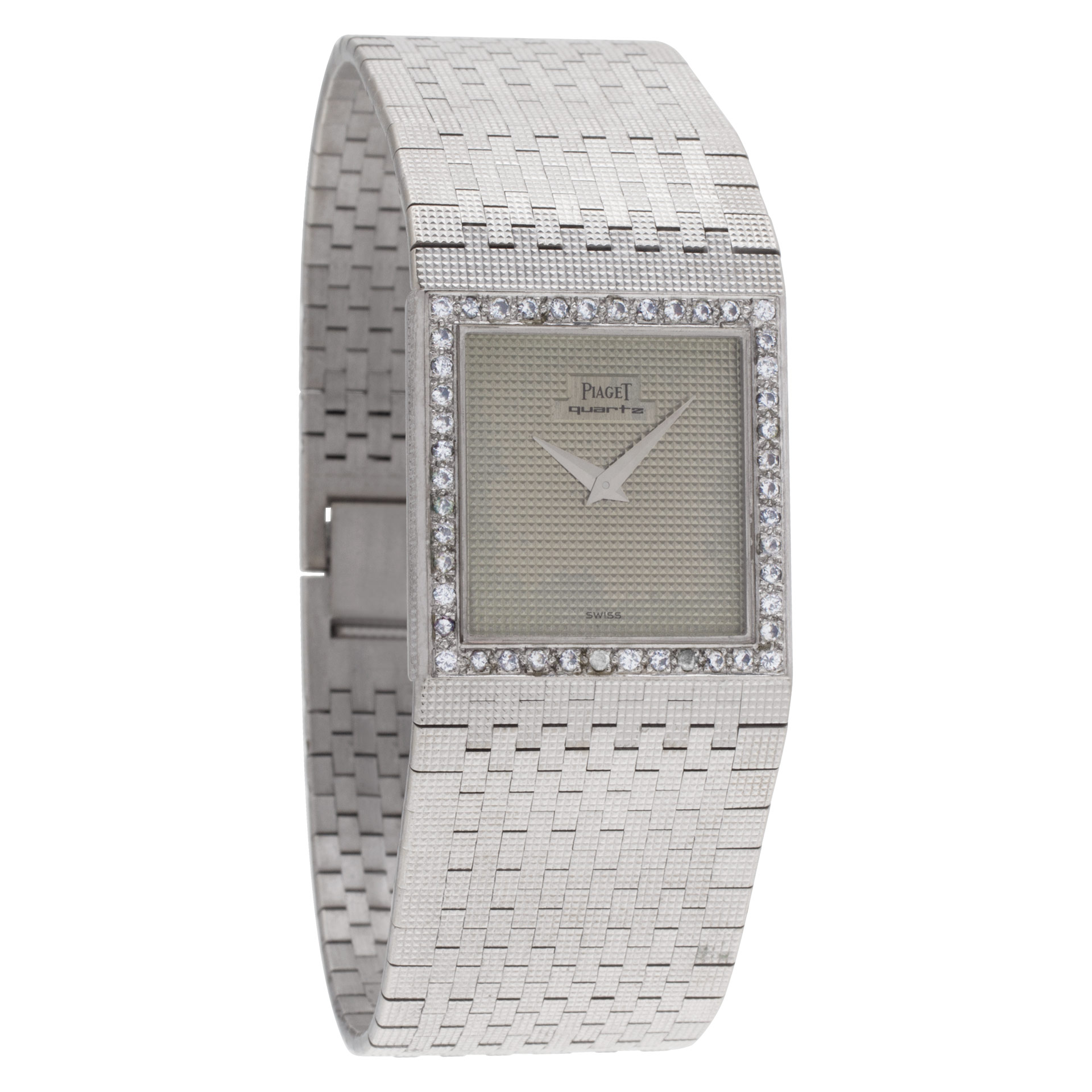 Piaget 7131g4 Polo Quartz Female 18k White Gold Watches Piaget 7131g4 Polo Quartz Female 18k White Gold Watches
