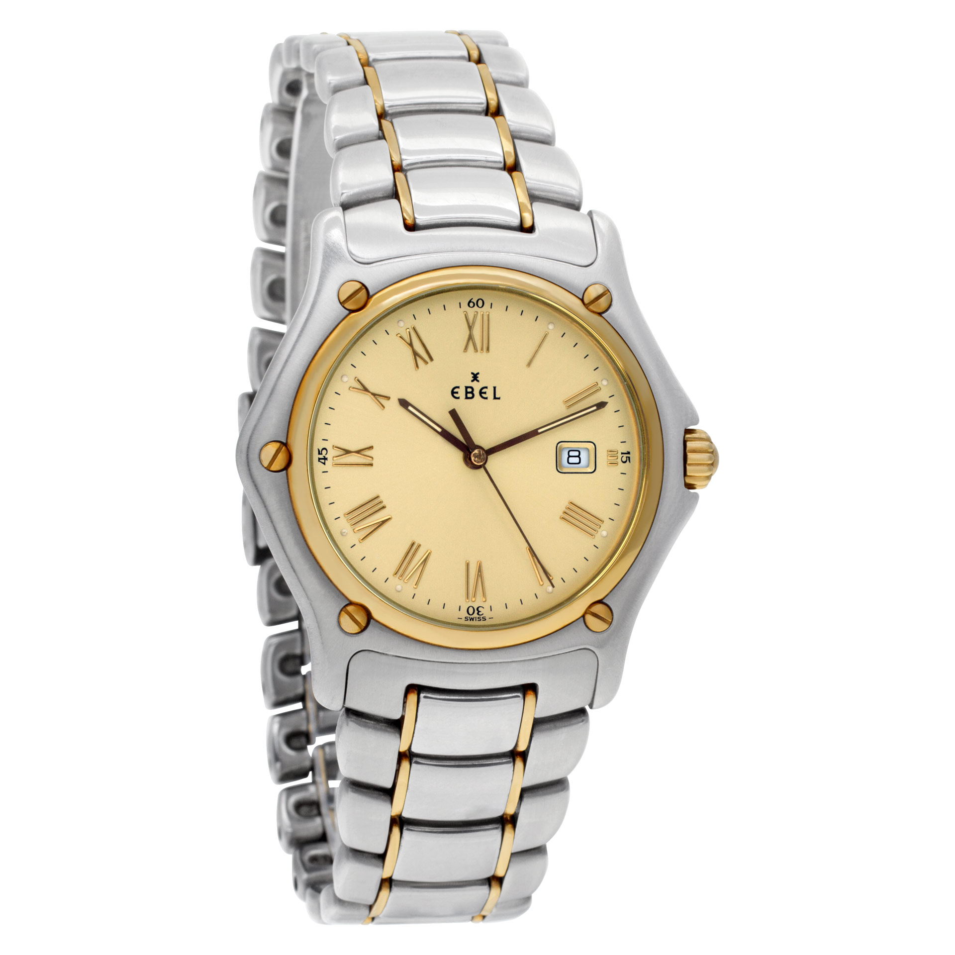 Ebel 1911 1911 Quartz Male 18k gold & Stainless Steel Watches Ebel 1911 1911 Quartz Male 18k gold & Stainless Steel Watches