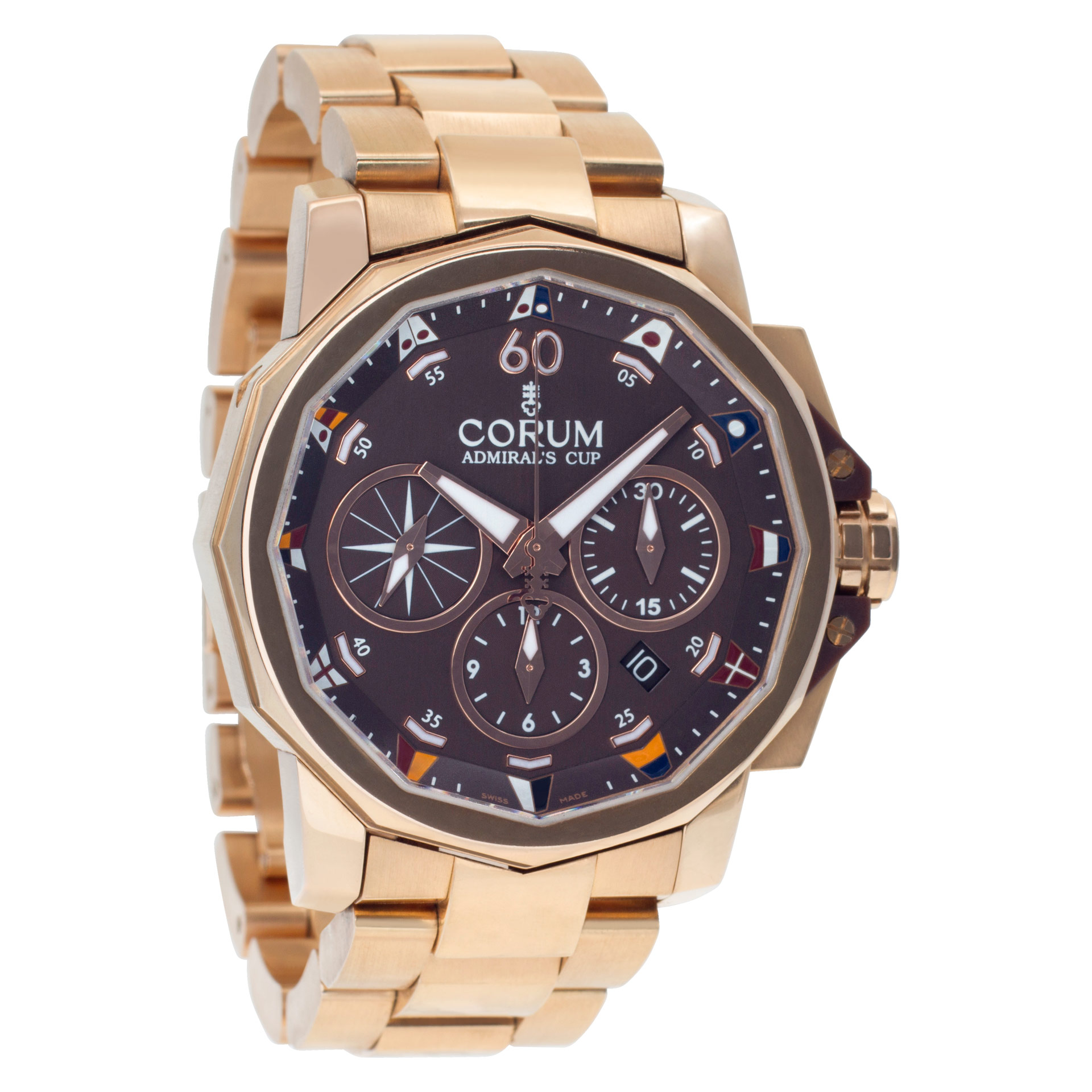 Corum 60723.205005 Admirals Cup Automatic Male 18k rose gold Watches Corum 60723.205005 Admirals Cup Automatic Male 18k rose gold Watches