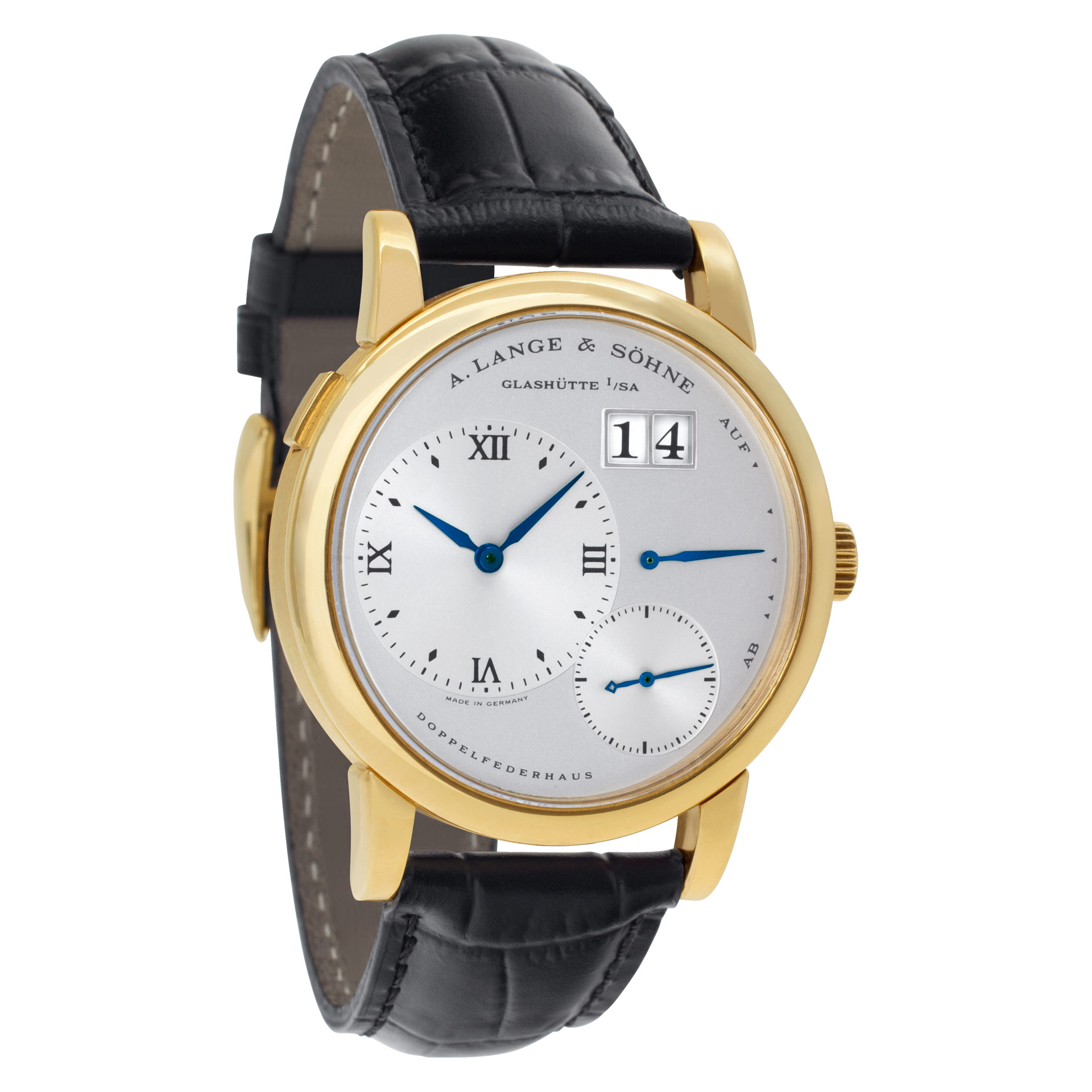 A. Lange & Sohne 101.022 Lange 1 Manual Male 18k Yellow Gold Watches A. Lange & Sohne 101.022 Lange 1 Manual Male 18k Yellow Gold Watches