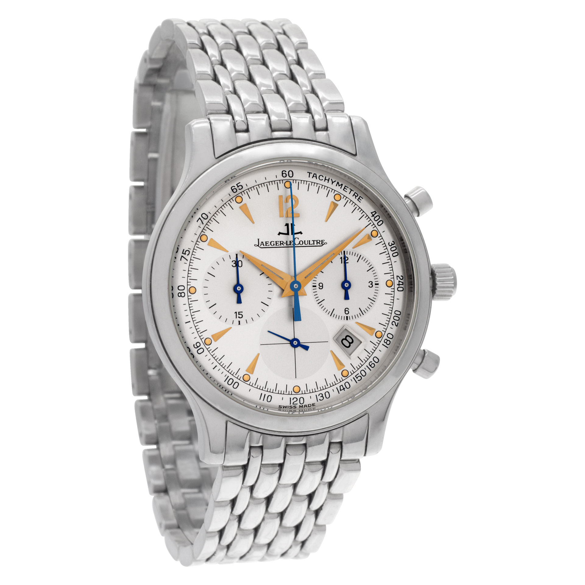 Jaeger LeCoultre 145.8.31 Master Control Quartz Male Stainless Steel Watches Jaeger LeCoultre 145.8.31 Master Control Quartz Male Stainless Steel Watches