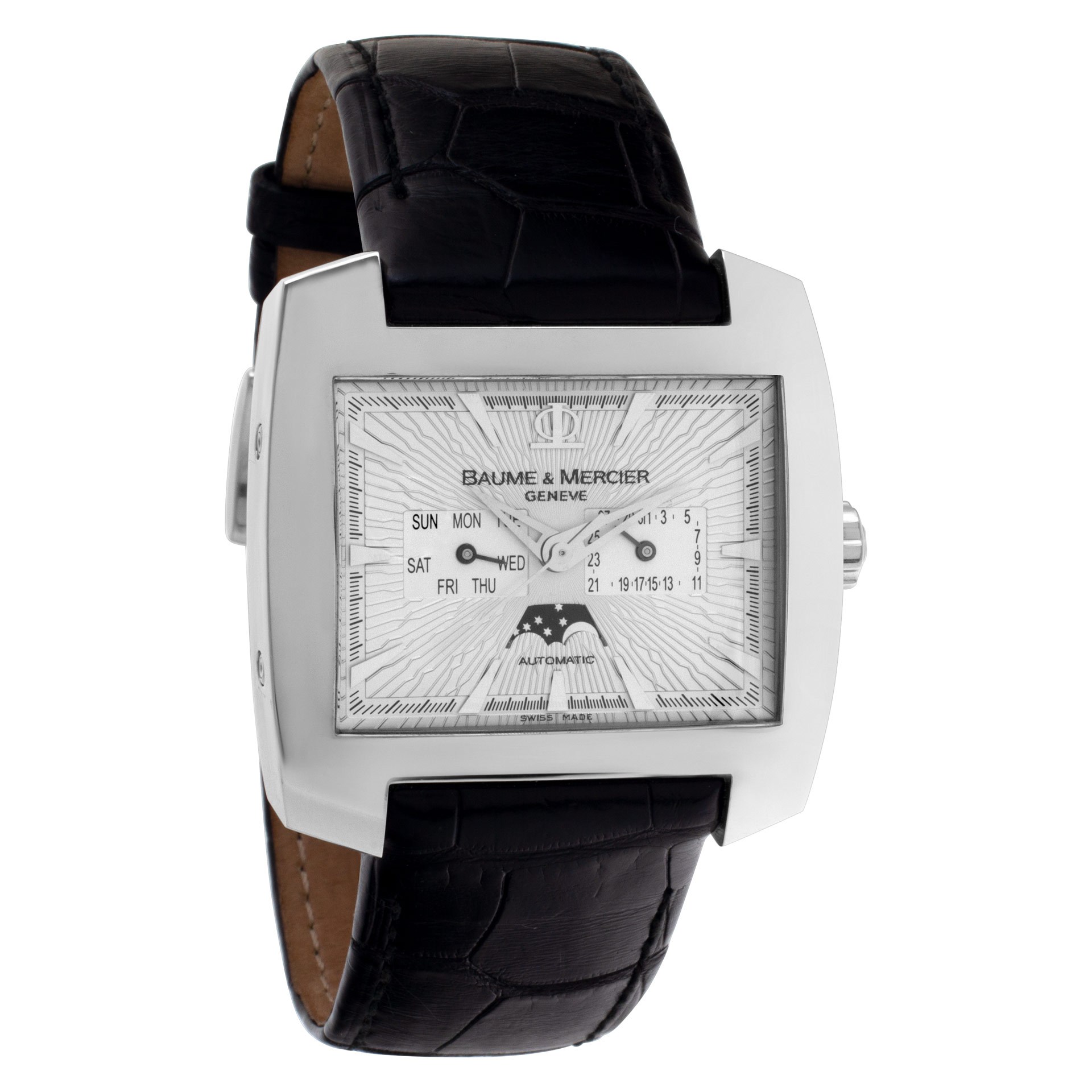 Baume & Mercier 8487 Hampton Spirit Automatic Male Stainless Steel Watches Baume & Mercier 8487 Hampton Spirit Automatic Male Stainless Steel Watches
