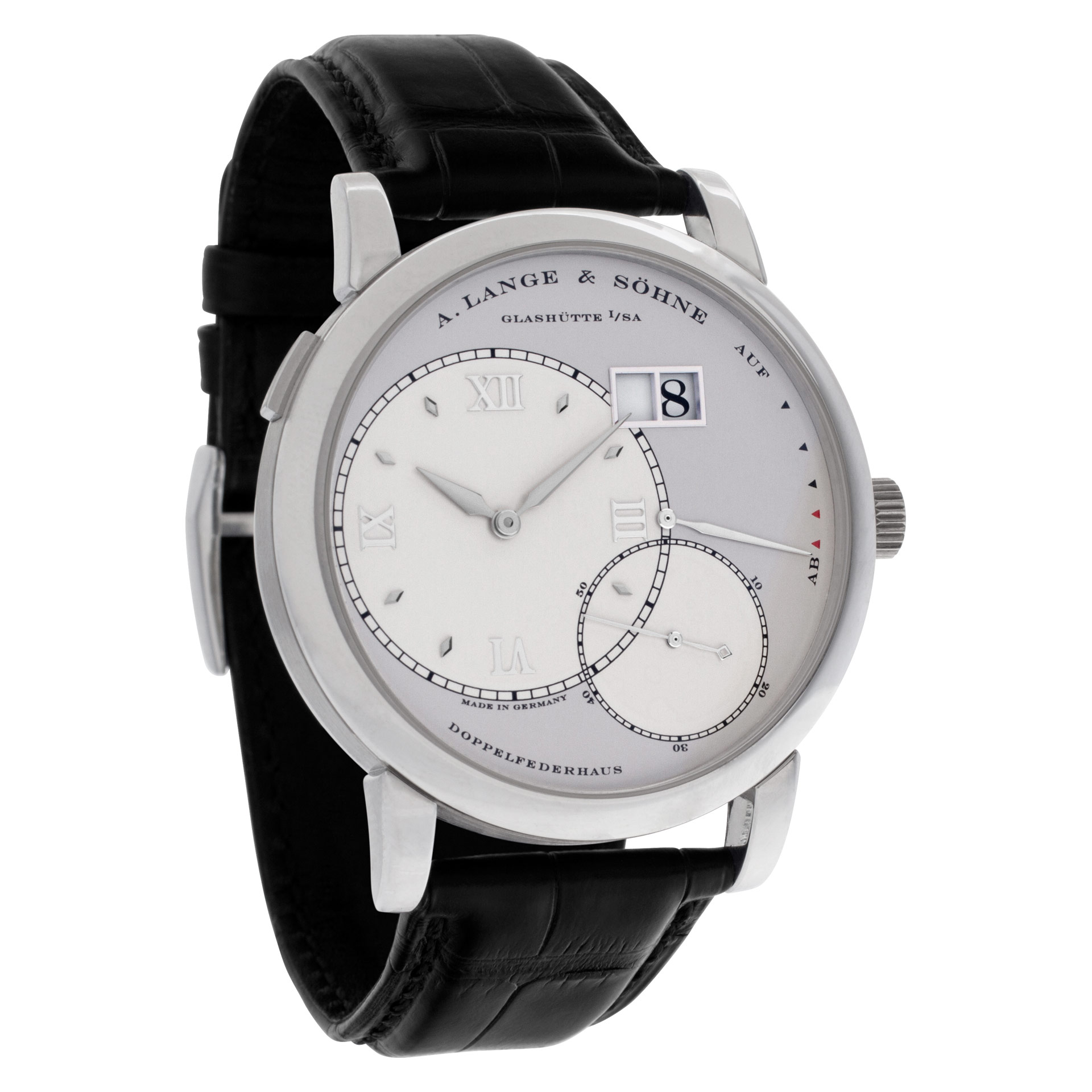A. Lange & Sohne 115.025 Lange 1 Manual Male Platinum Watches A. Lange & Sohne 115.025 Lange 1 Manual Male Platinum Watches