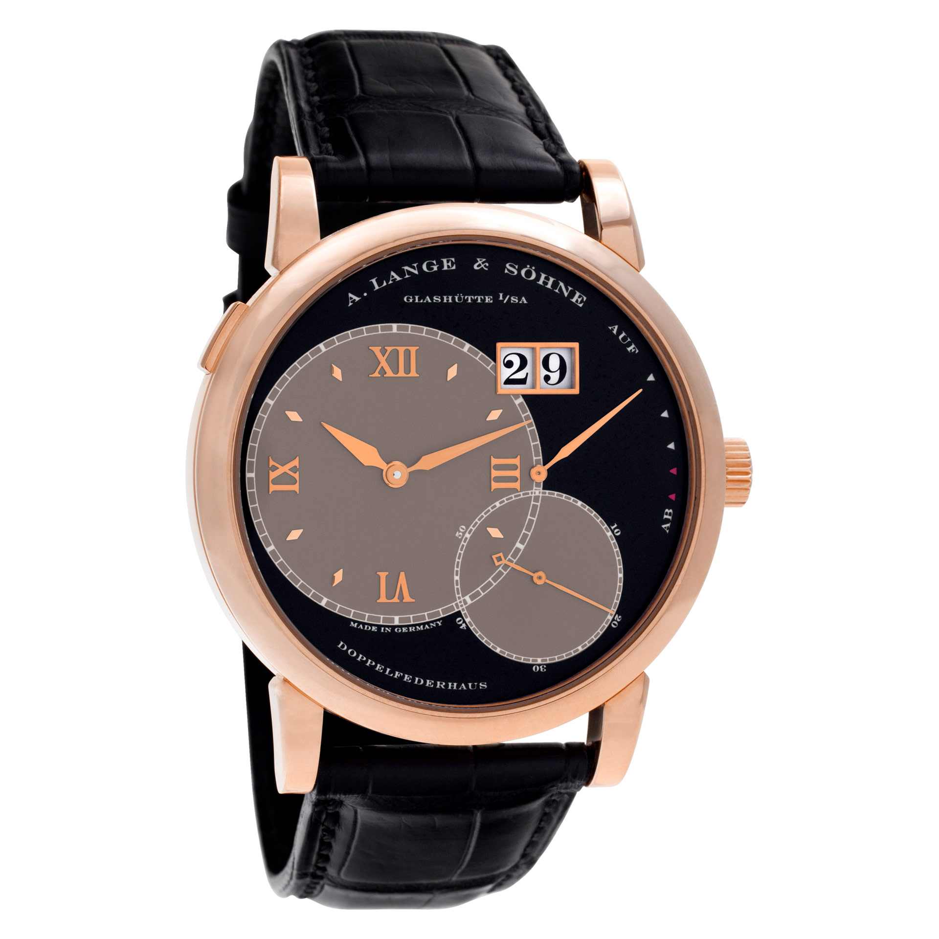 A. Lange & Sohne 115.031 Lange 1 Manual Male 18k rose gold Watches A. Lange & Sohne 115.031 Lange 1 Manual Male 18k rose gold Watches