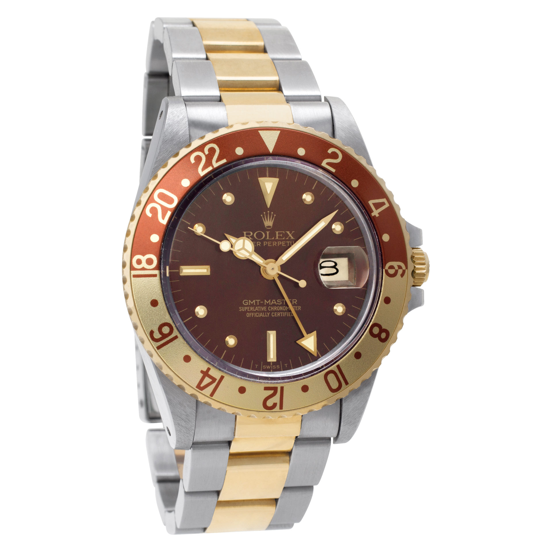 Rolex 16753 GMT-Master Automatic Male 18k gold & Stainless Steel Watches Rolex 16753 GMT-Master Automatic Male 18k gold & Stainless Steel Watches