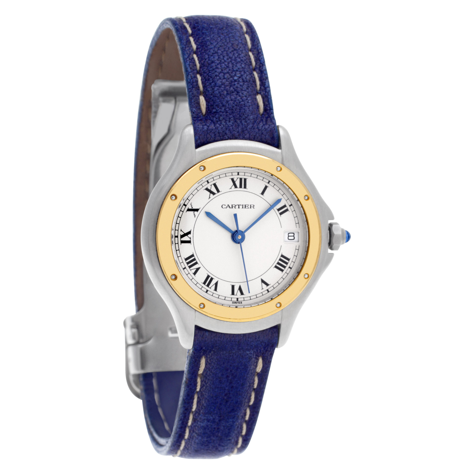 Cartier 187908C Cougar Quartz Unisex 18k gold & Stainless Steel Watches Cartier 187908C Cougar Quartz Unisex 18k gold & Stainless Steel Watches