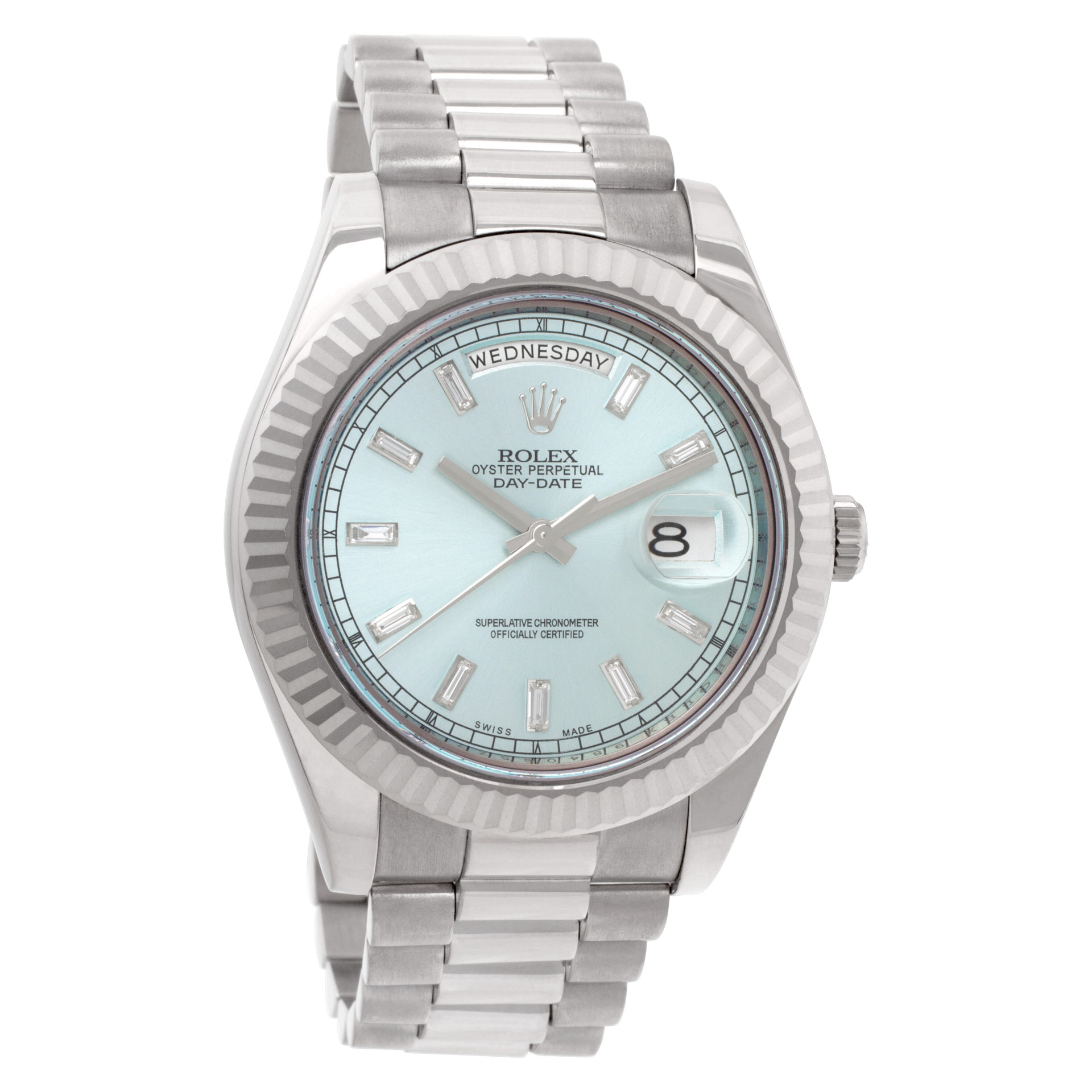 Rolex 218239 Day-Date II Automatic Male 18k White Gold Watches Rolex 218239 Day-Date II Automatic Male 18k White Gold Watches