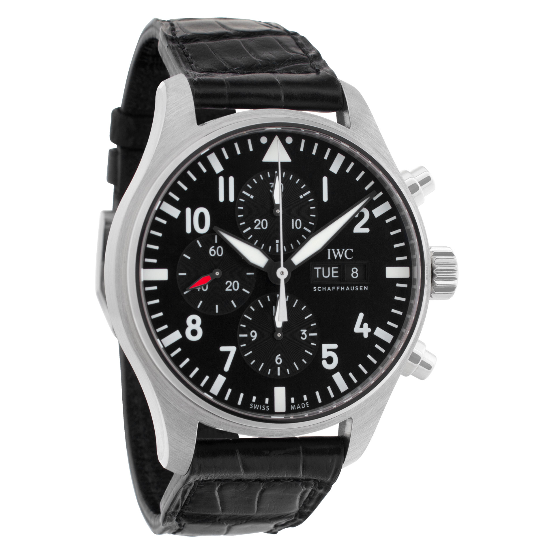IWC iw377709 Pilots Chronograph Automatic Male Stainless Steel Watches IWC iw377709 Pilots Chronograph Automatic Male Stainless Steel Watches