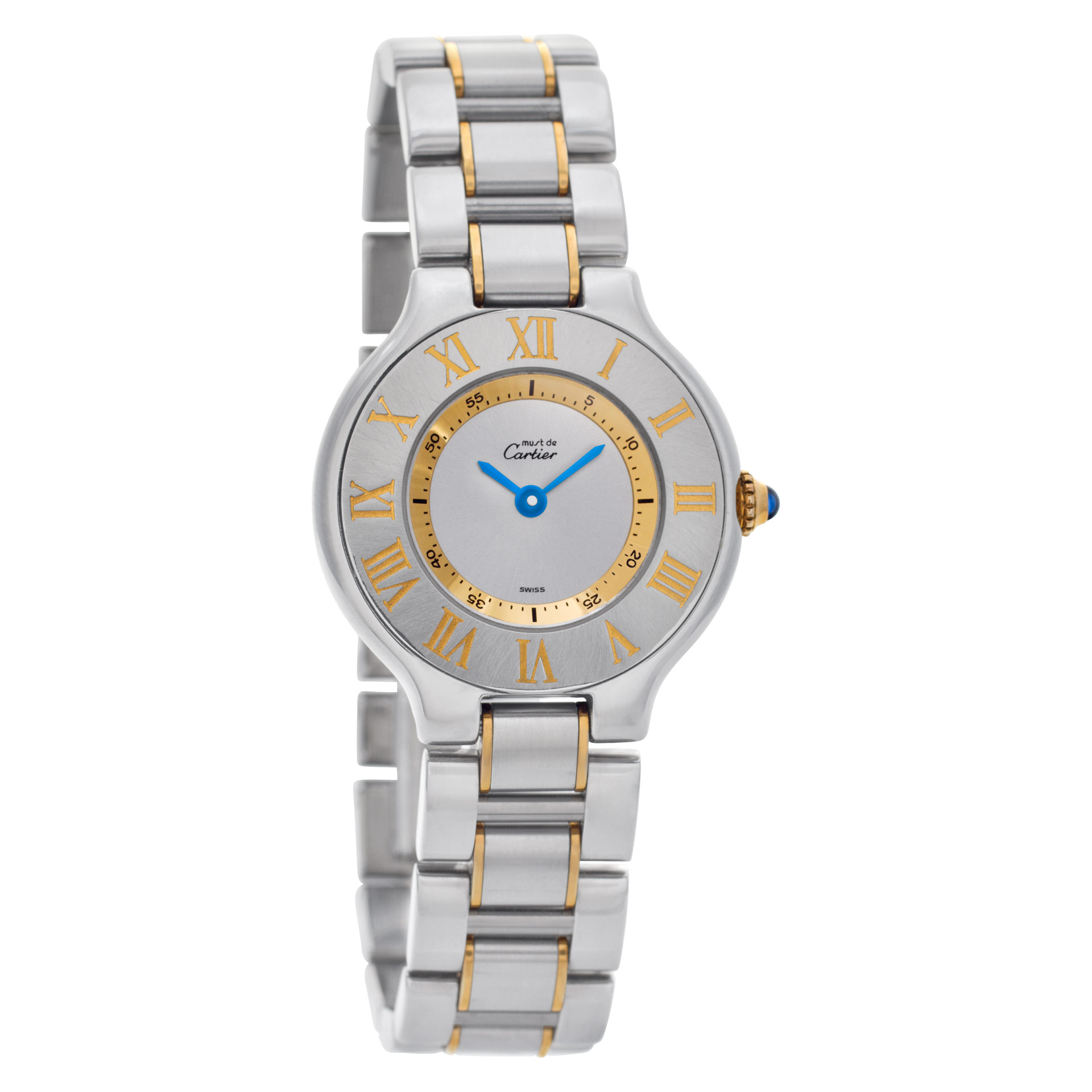 Cartier 1340 Must de Quartz Male Stainless Steel Watches Cartier 1340 Must de Quartz Male Stainless Steel Watches
