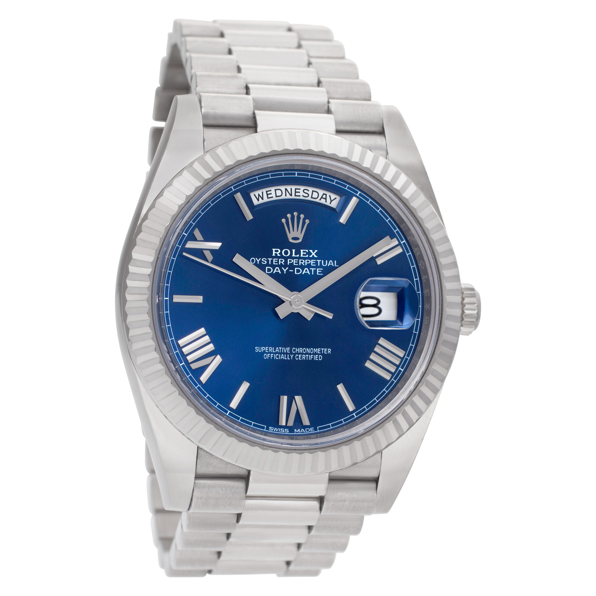 Rolex 228239 Day-Date 40 Automatic Male 18k White Gold Watches Rolex 228239 Day-Date 40 Automatic Male 18k White Gold Watches