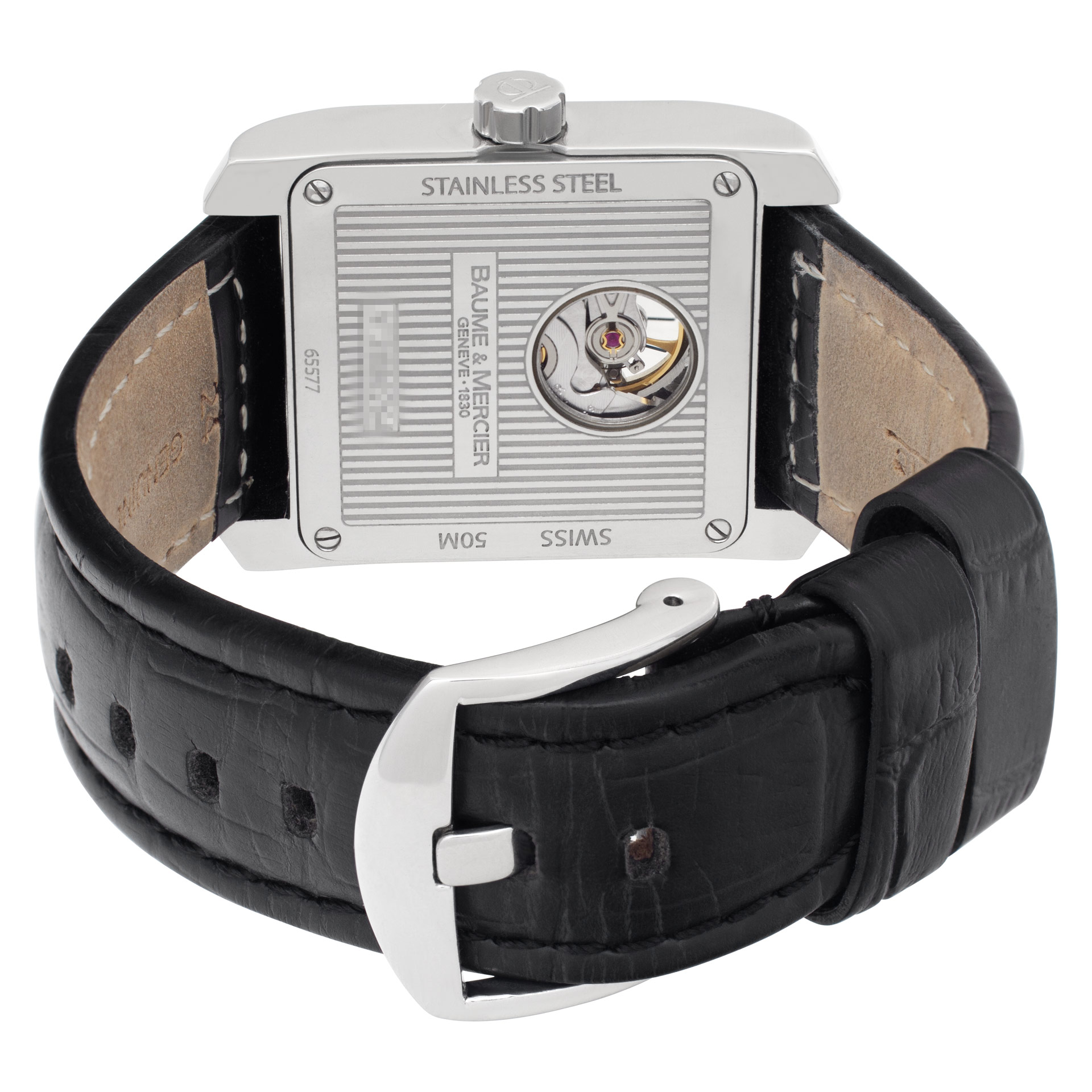 Baume & Mercier M0A08818 Hampton Automatic Male Stainless Steel Watches Baume & Mercier M0A08818 Hampton Automatic Male Stainless Steel Watches