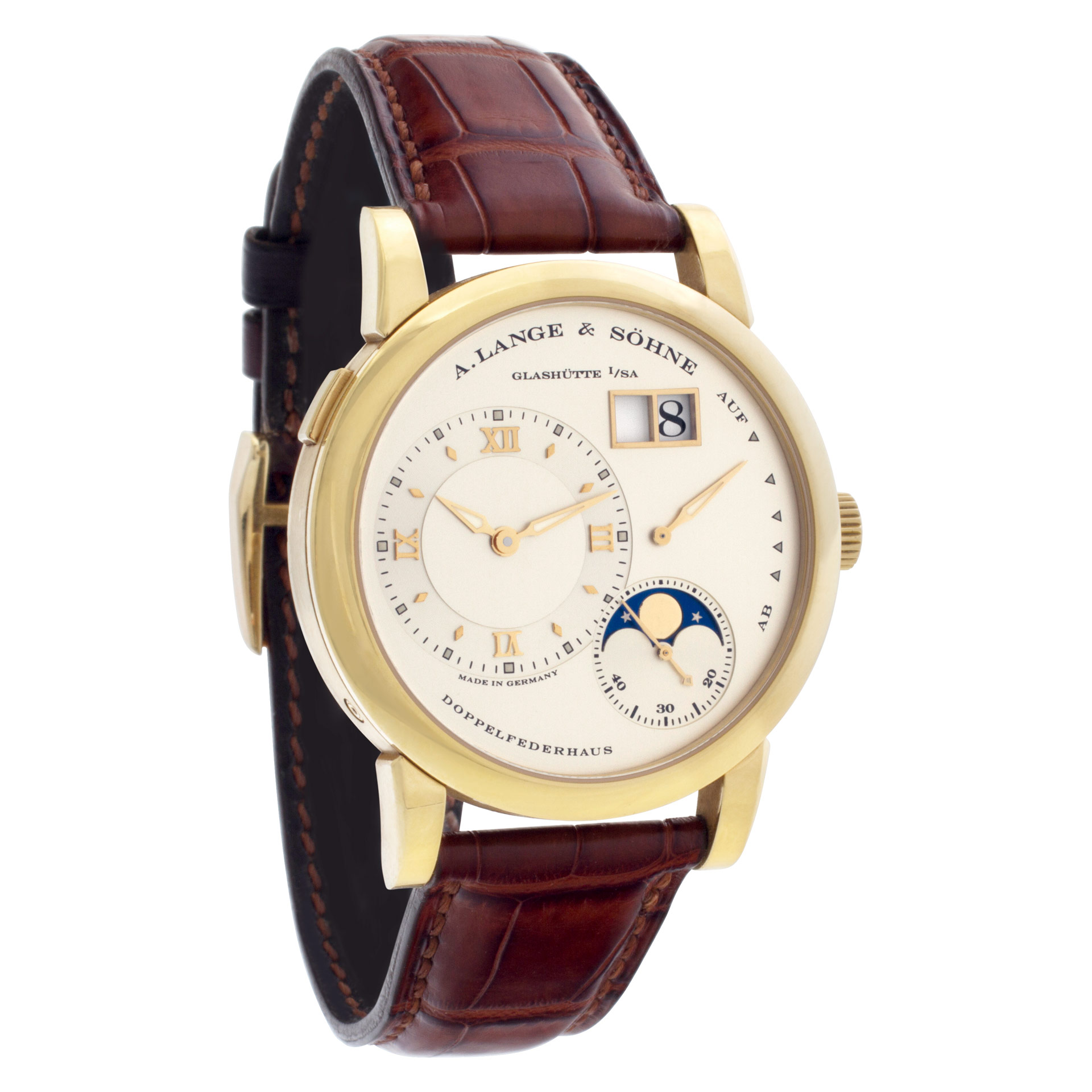 A. Lange & Sohne 109.021 Lange 1 Manual Male 18k yellow gold Watches A. Lange & Sohne 109.021 Lange 1 Manual Male 18k yellow gold Watches