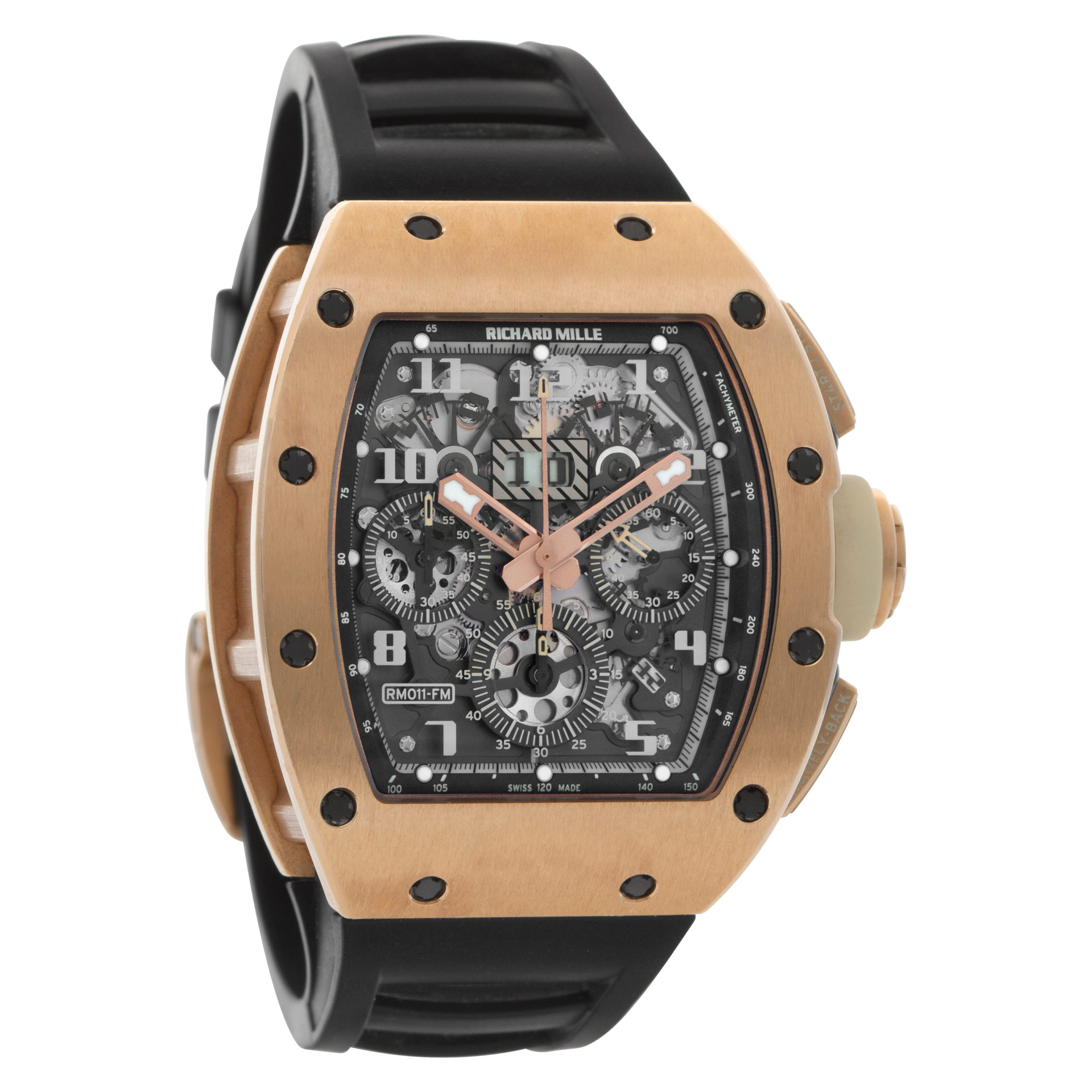 Richard Mille RM011 Felipe Massa Automatic Male 18k rose gold Watches Richard Mille RM011 Felipe Massa Automatic Male 18k rose gold Watches