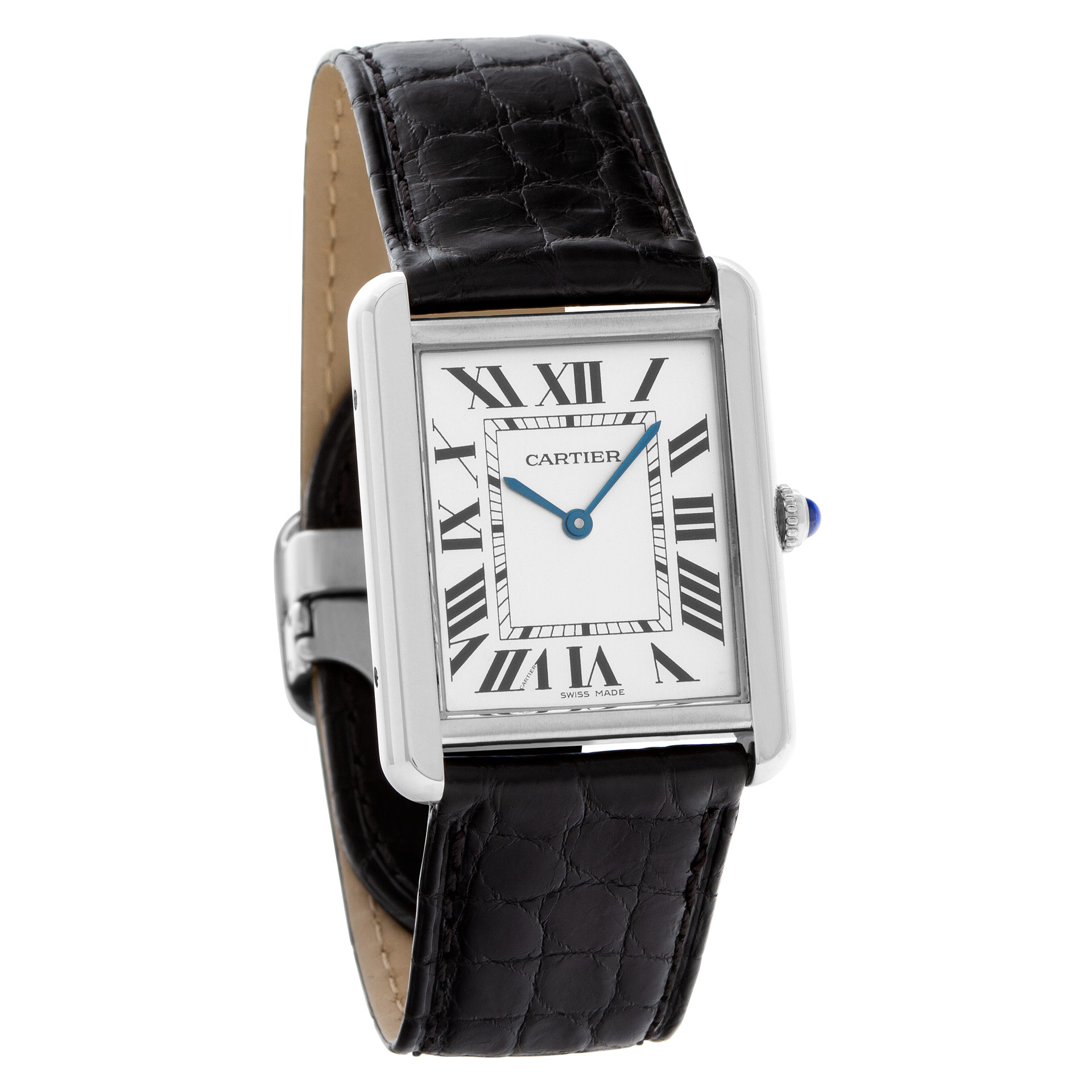 Cartier WSTA0028 Tank Quartz Female Stainless Steel Watches Cartier WSTA0028 Tank Quartz Female Stainless Steel Watches
