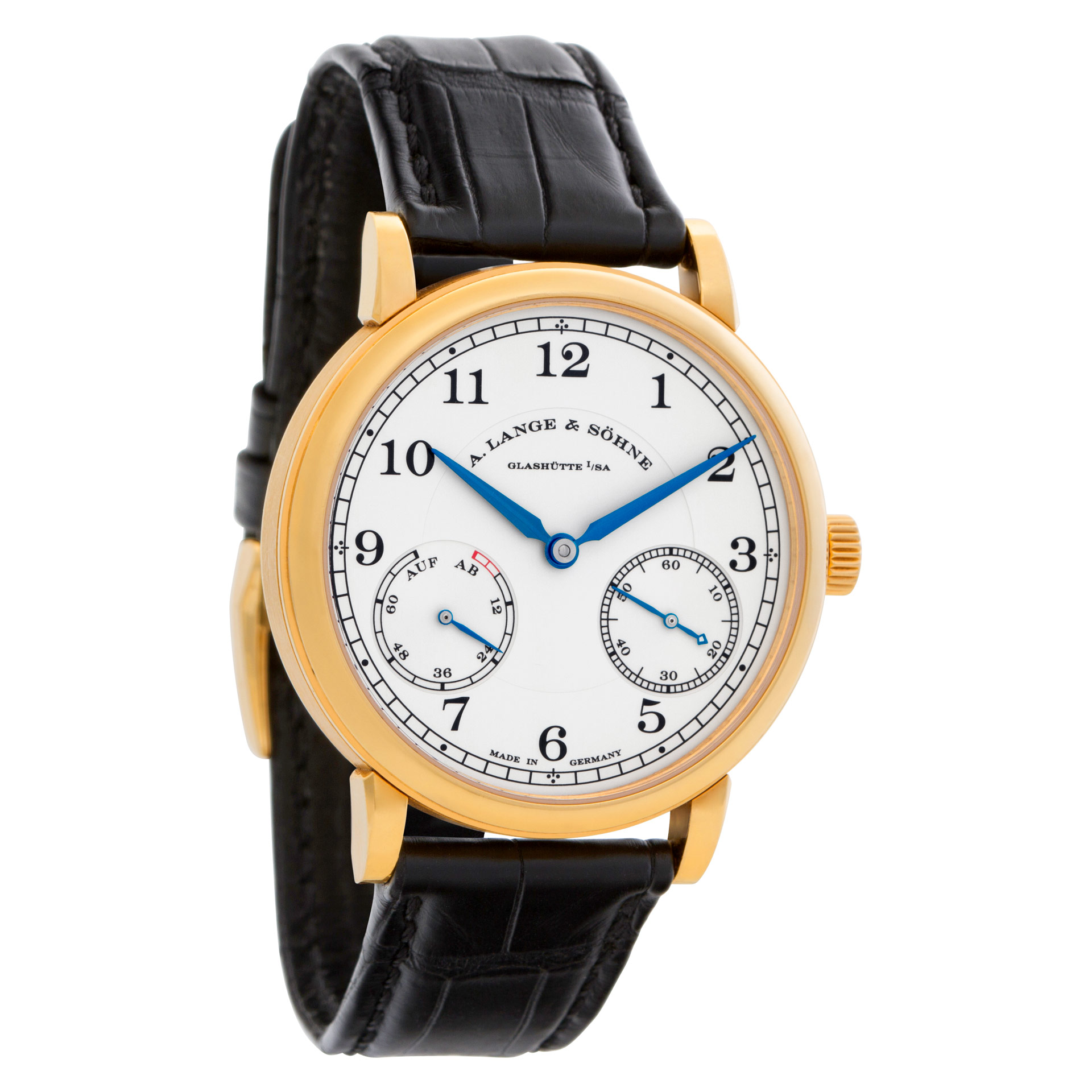 A. Lange & Sohne 234.021 1815 Up and Down Manual Male 18k yellow gold Watches A. Lange & Sohne 234.021 1815 Up and Down Manual Male 18k yellow gold Watches