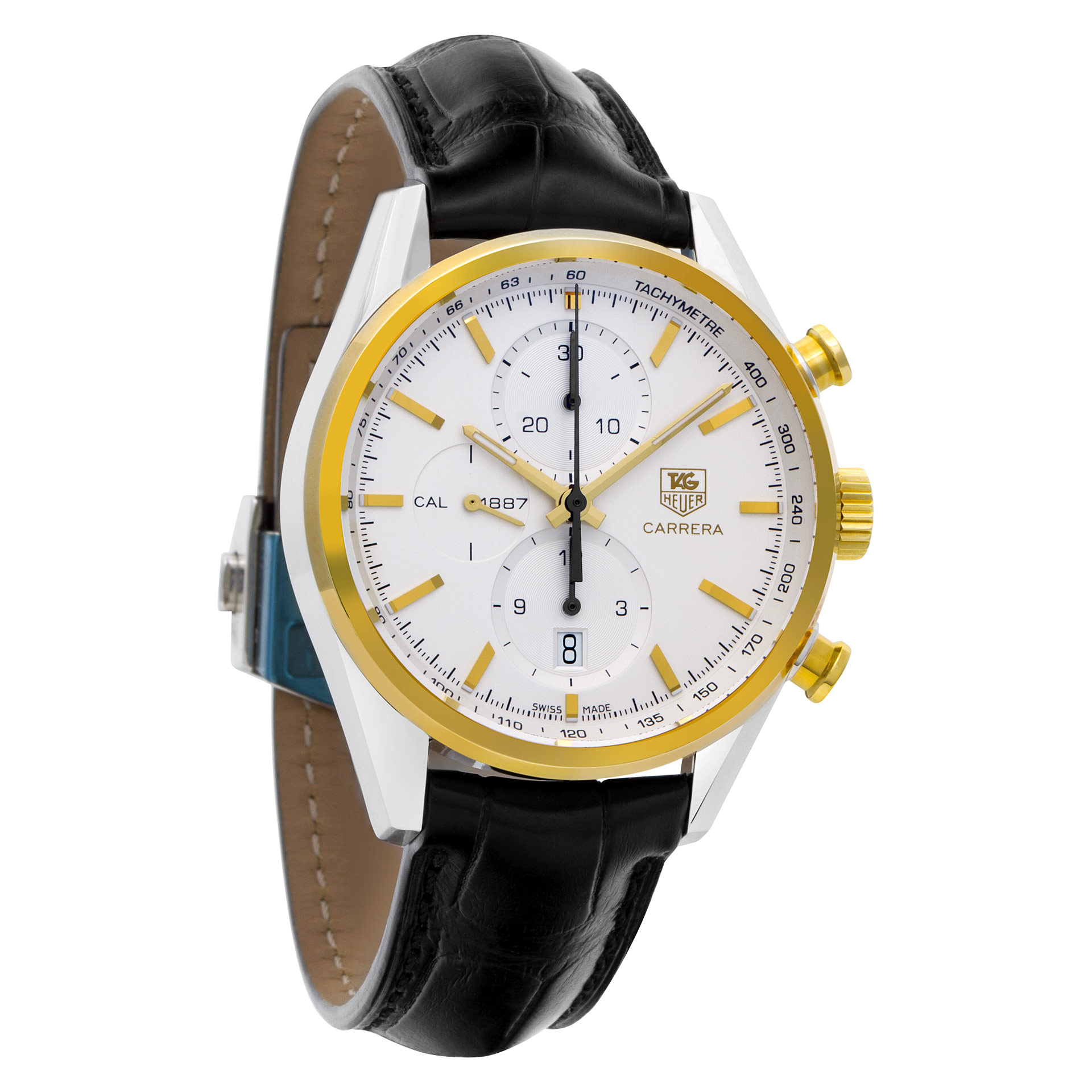 Tag Heuer CAR2150 Carrera Automatic Male 18k gold & Stainless Steel Watches Tag Heuer CAR2150 Carrera Automatic Male 18k gold & Stainless Steel Watches