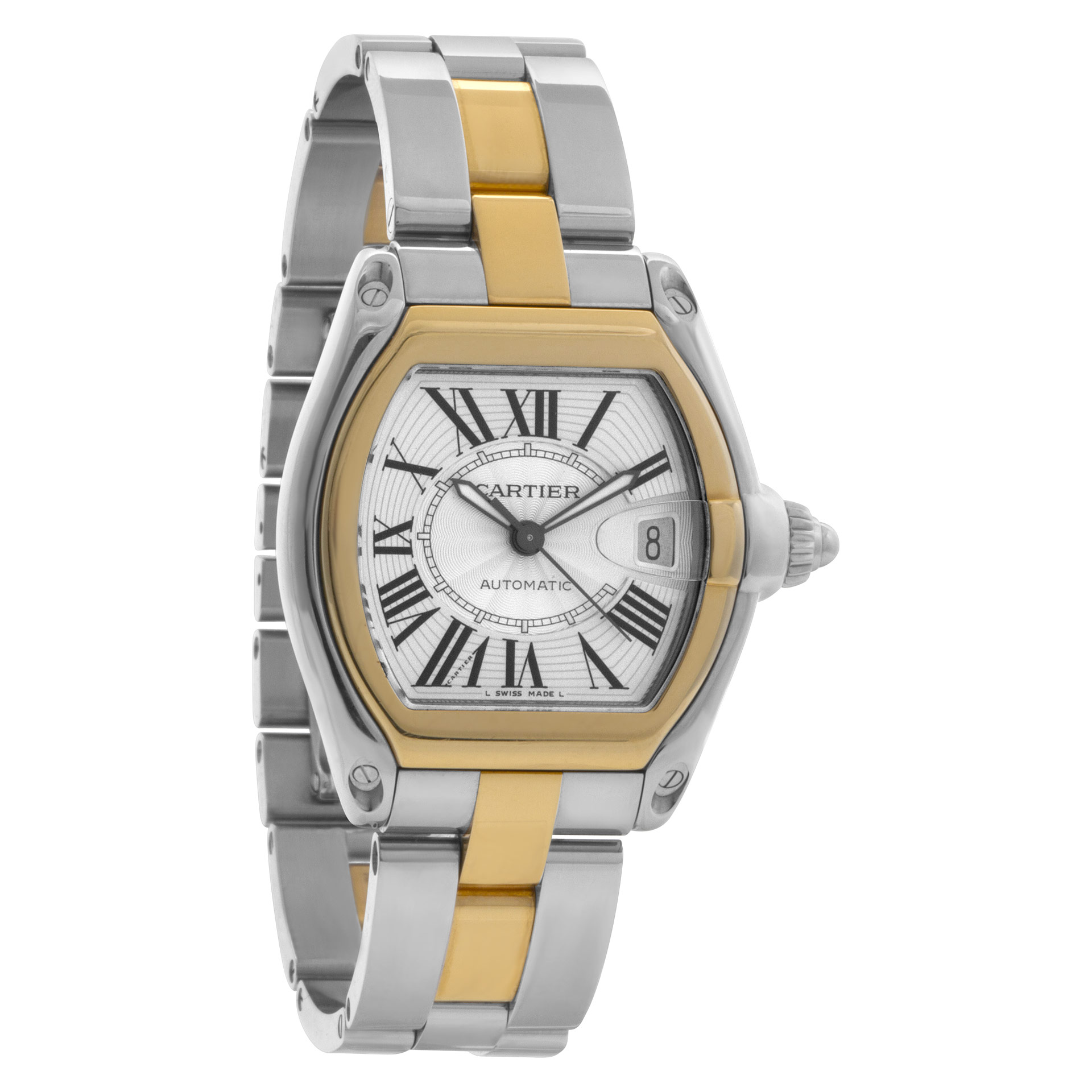 Cartier W62031Y4 Roadster Automatic Unisex Stainless Steel Watches Cartier W62031Y4 Roadster Automatic Unisex Stainless Steel Watches