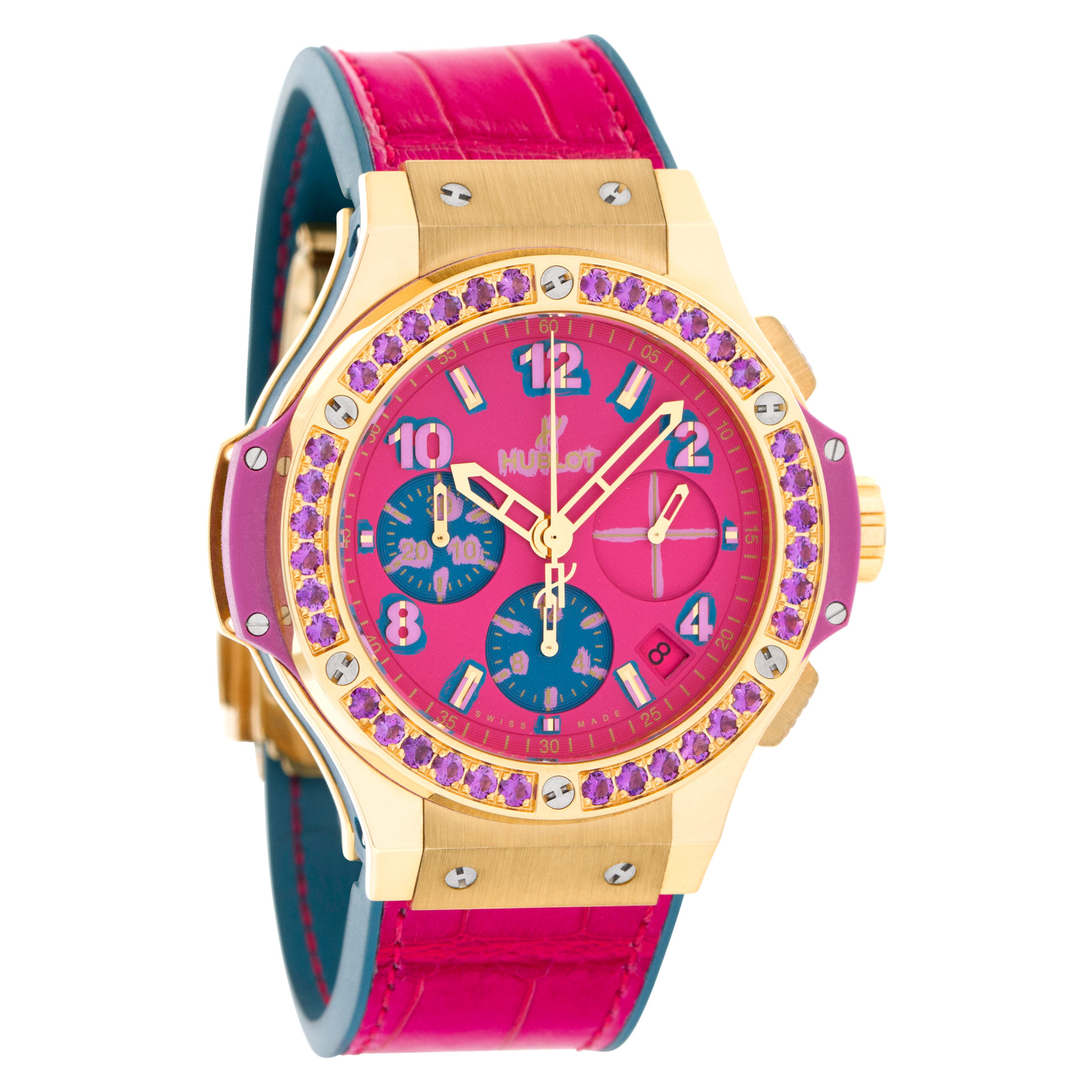 Hublot 341.VV.7389.LR.1205.POP15 Big Bang Automatic Unisex 18k yellow gold Watches Hublot 341.VV.7389.LR.1205.POP15 Big Bang Automatic Unisex 18k yellow gold Watches