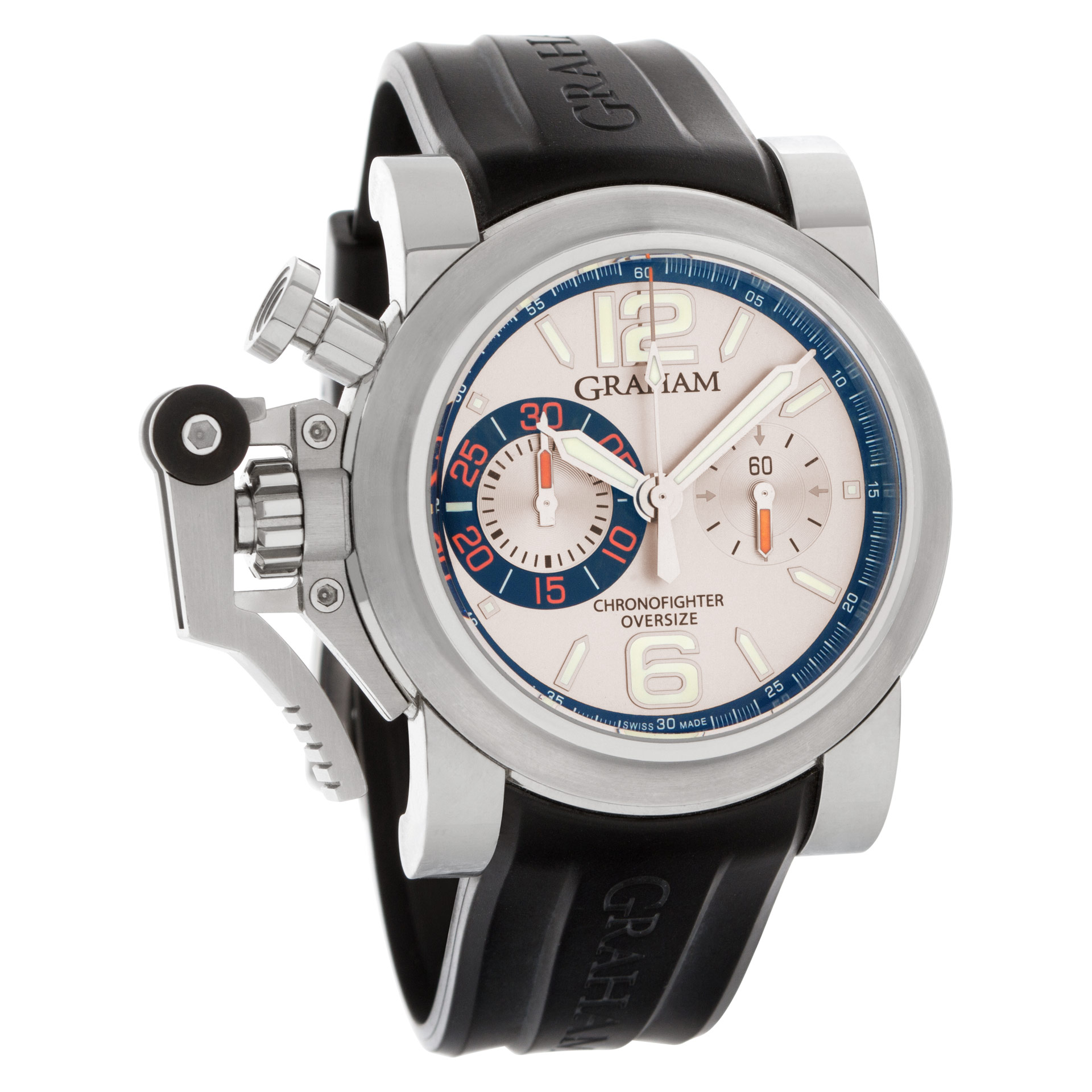 Graham 20VAS.S02A Chronofighter Automatic Male Stainless Steel Watches Graham 20VAS.S02A Chronofighter Automatic Male Stainless Steel Watches