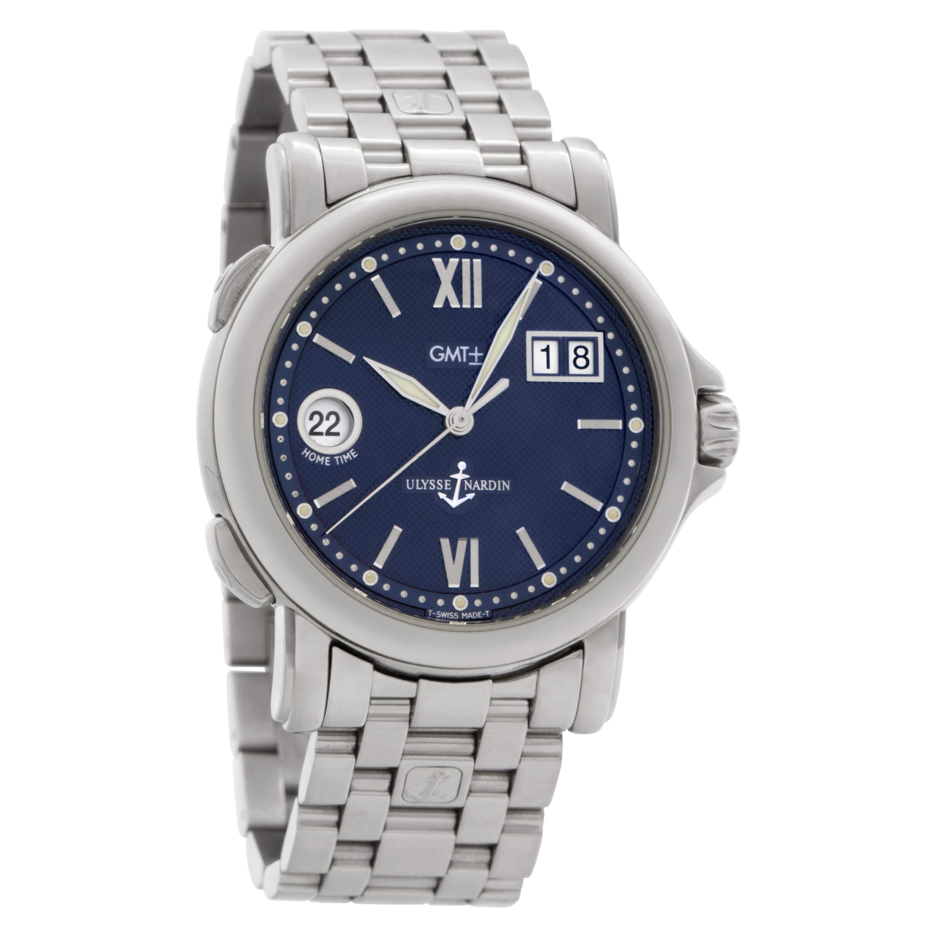 Ulysse Nardin 223-887 Big Date Automatic Male Stainless Steel Watches Ulysse Nardin 223-887 Big Date Automatic Male Stainless Steel Watches