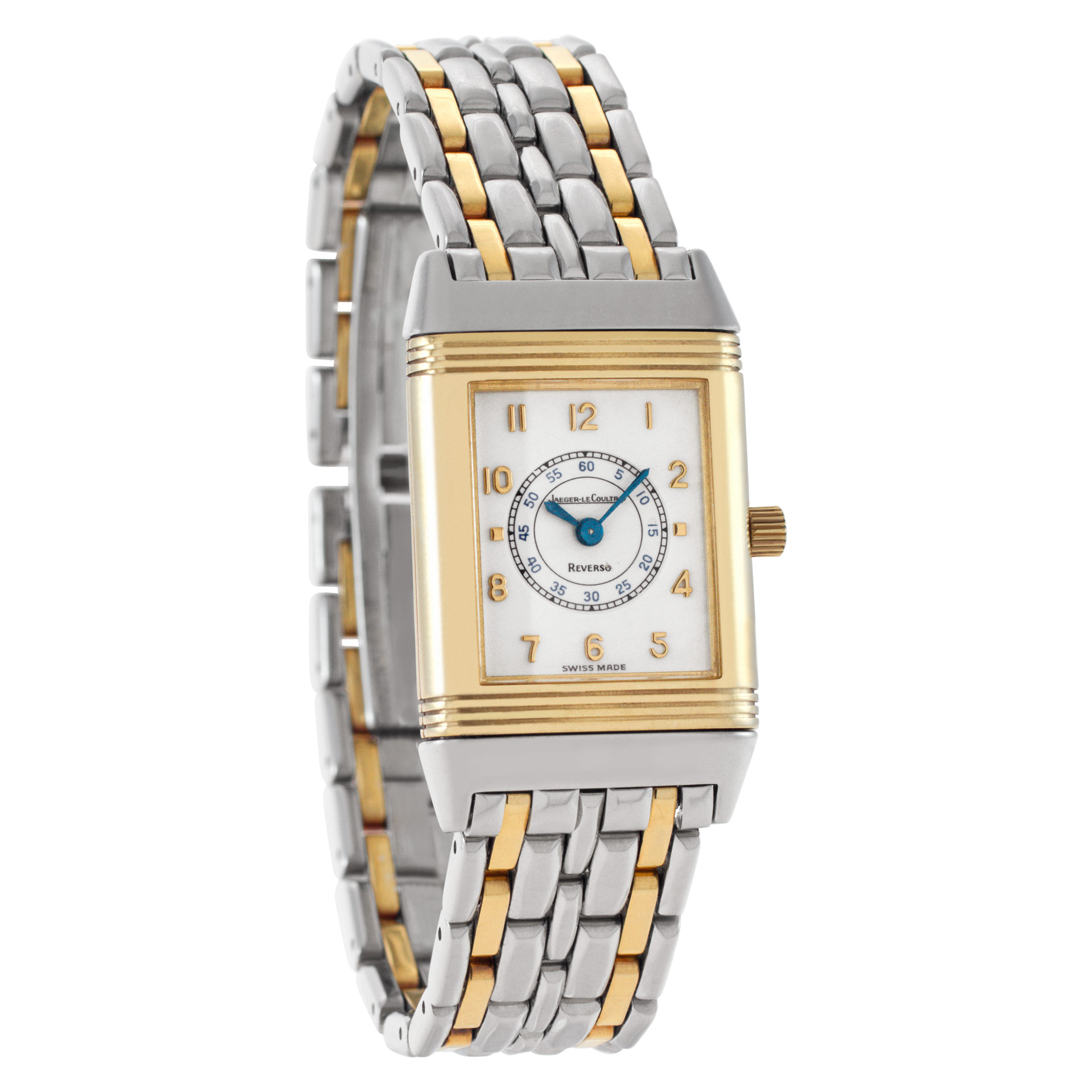 Jaeger LeCoultre 260.5.08 Reverso Quartz Female 18k gold & Stainless Steel Watches Jaeger LeCoultre 260.5.08 Reverso Quartz Female 18k gold & Stainless Steel Watches