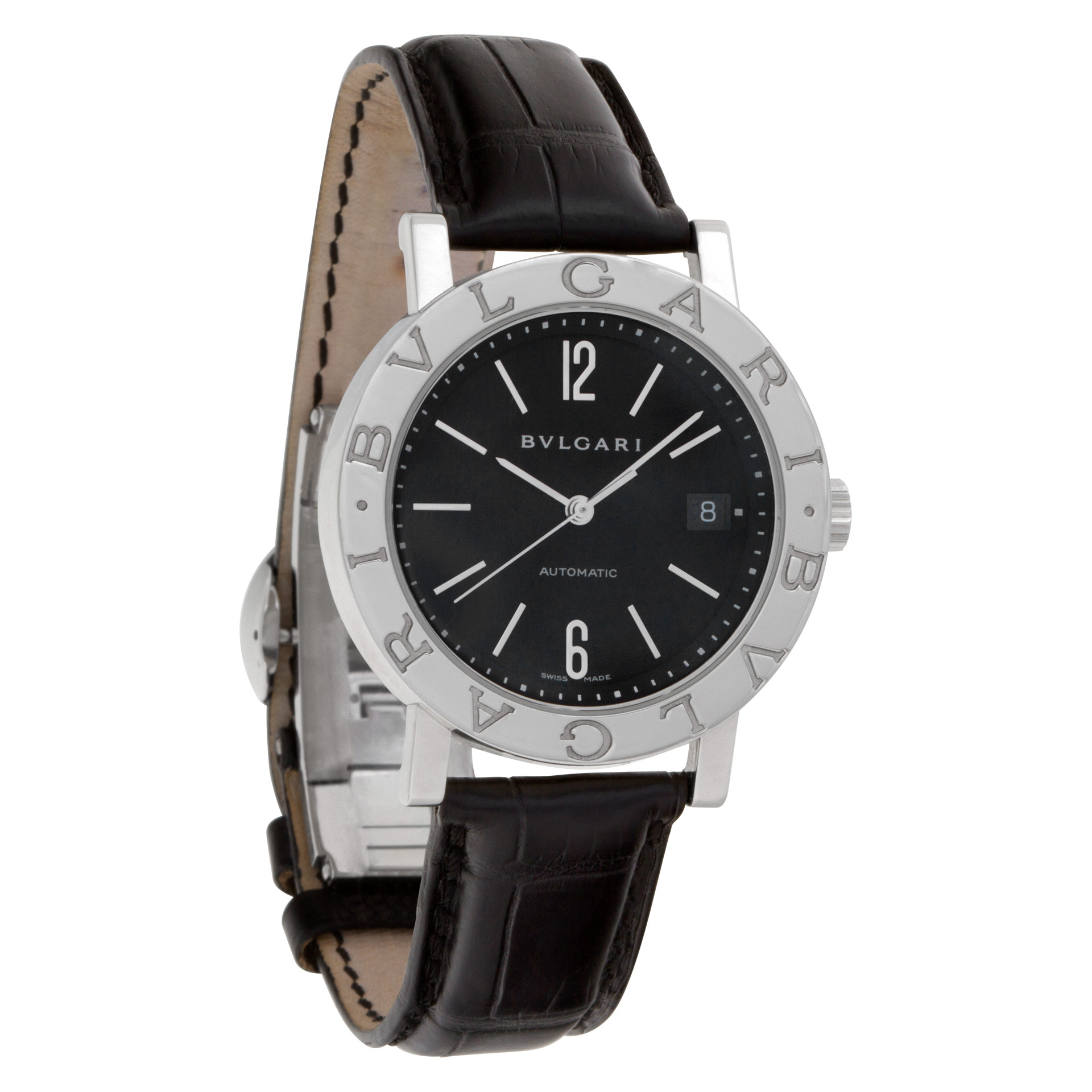 Bvlgari BB 38 SL Bvlgari Automatic Unisex Stainless Steel Watches Bvlgari BB 38 SL Bvlgari Automatic Unisex Stainless Steel Watches