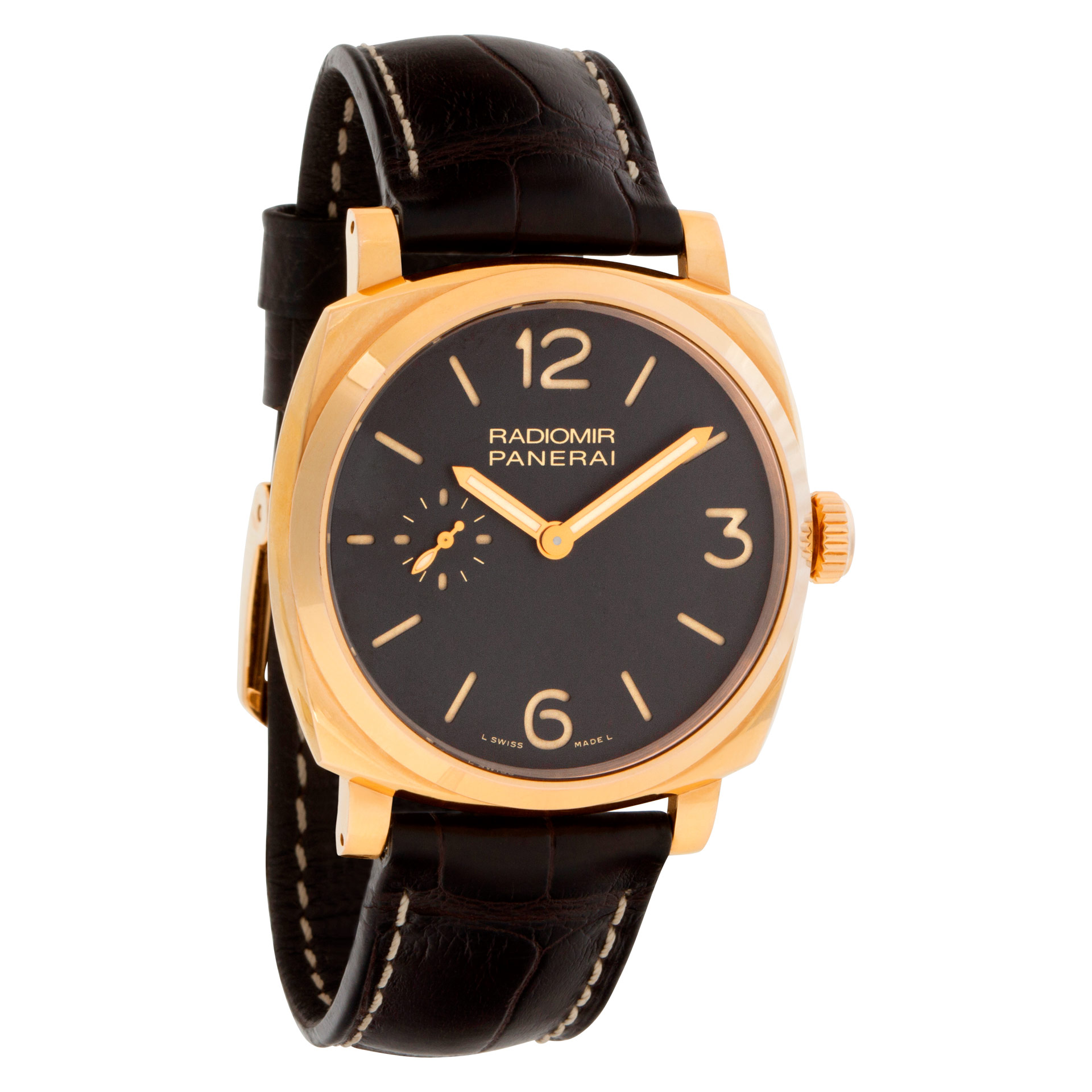 Panerai PAM 439 Radiomir Manual Male 18k rose gold Watches Panerai PAM 439 Radiomir Manual Male 18k rose gold Watches