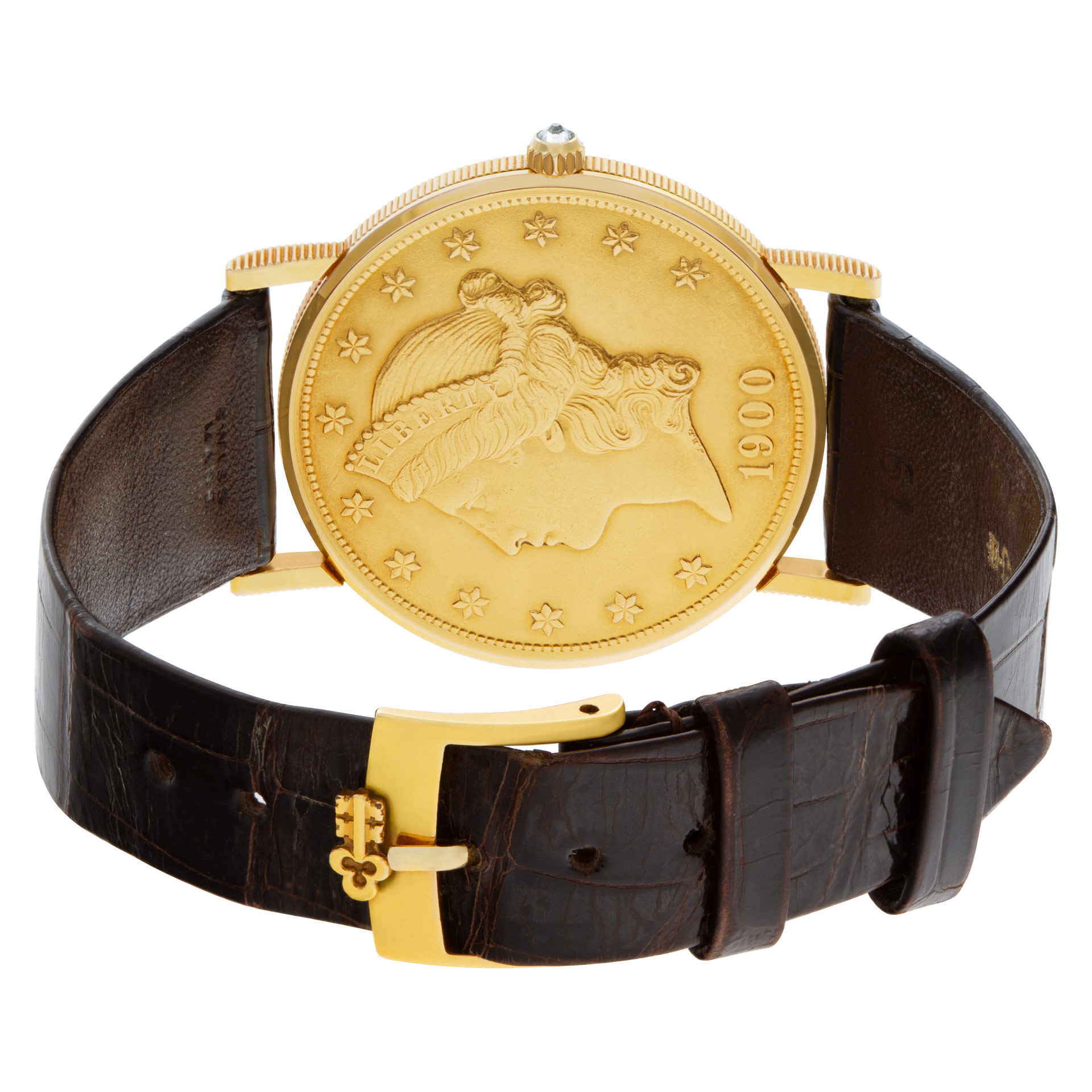 Corum 4414556 $20 Coin Quartz Male 18k yellow gold Watches Corum 4414556 $20 Coin Quartz Male 18k yellow gold Watches
