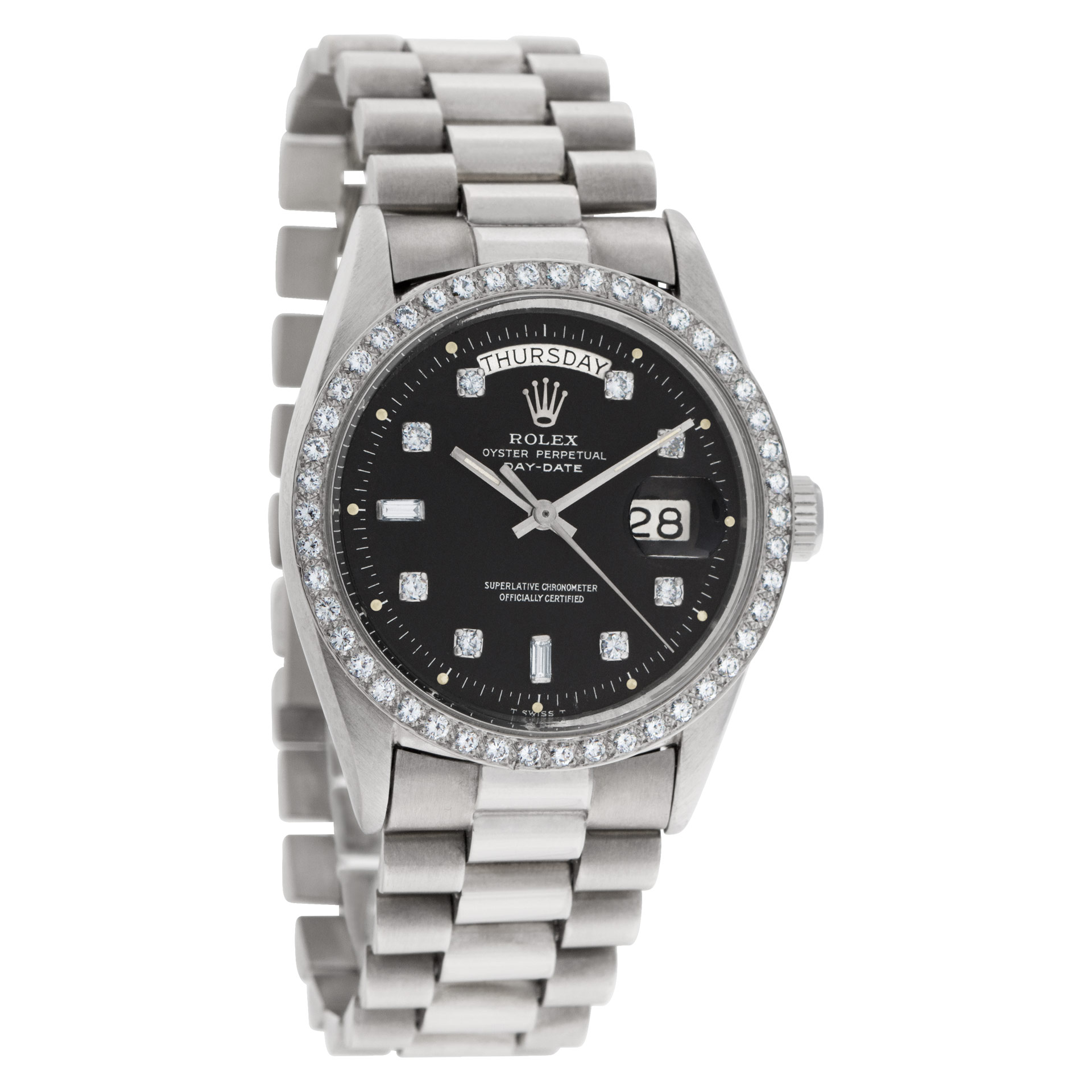 Rolex 1802 Day-Date Automatic Male 18k White Gold Watches Rolex 1802 Day-Date Automatic Male 18k White Gold Watches