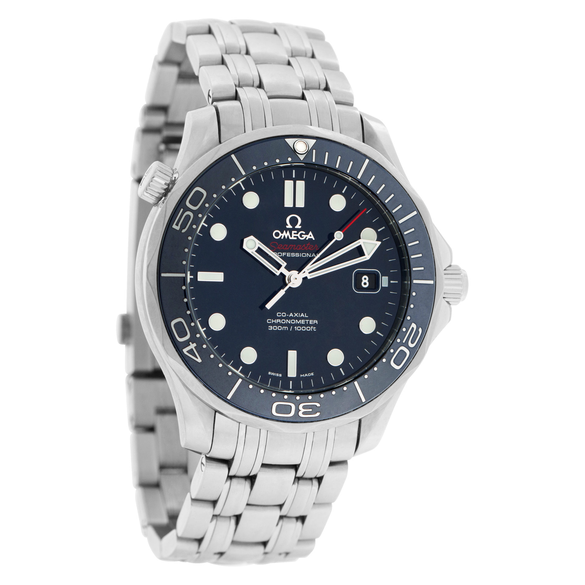 Omega 21230412003001 Seamaster Co-Axial Automatic Male Stainless Steel Watches Omega 21230412003001 Seamaster Co-Axial Automatic Male Stainless Steel Watches