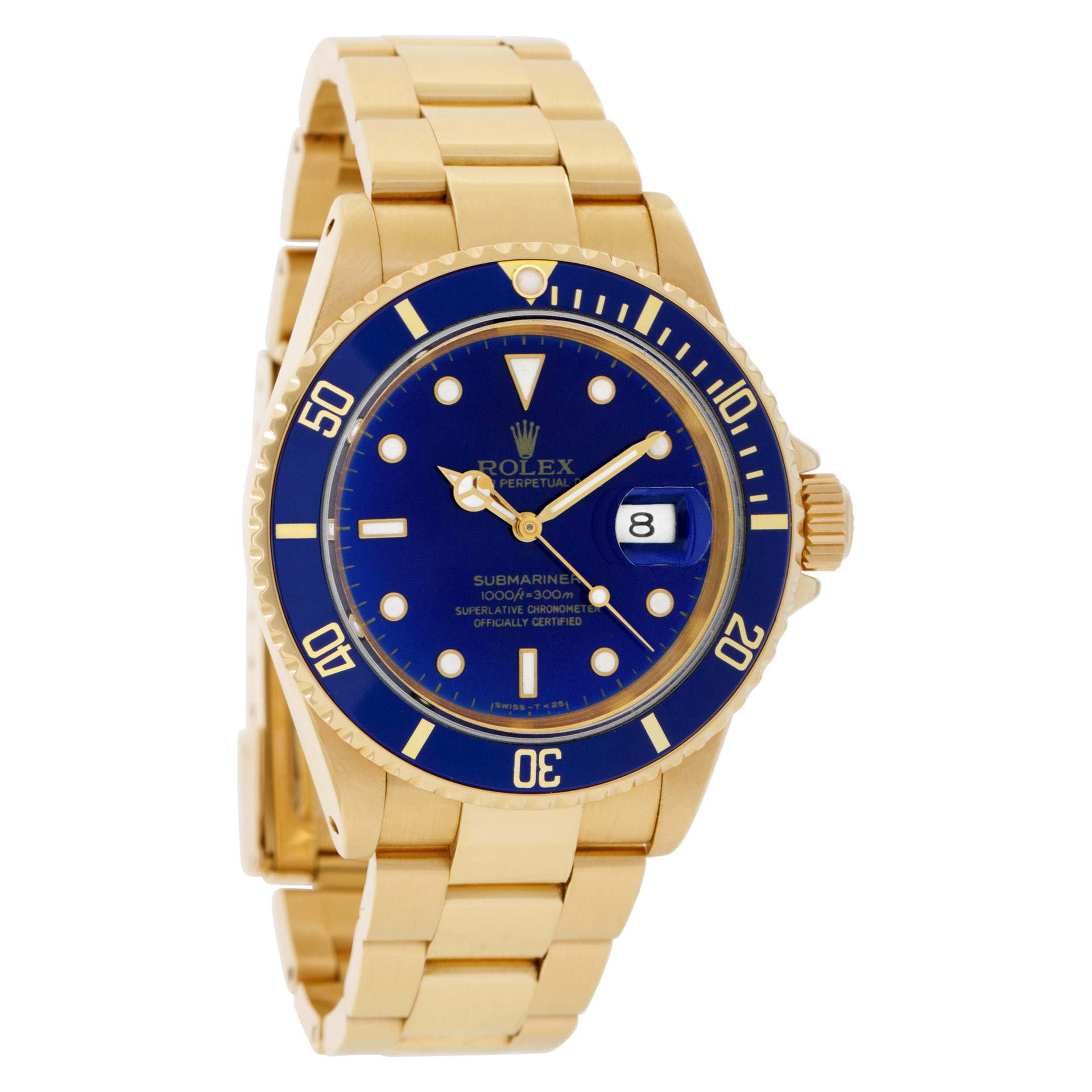 Rolex 16618 Submariner Automatic Male 18k yellow gold Watches Rolex 16618 Submariner Automatic Male 18k yellow gold Watches
