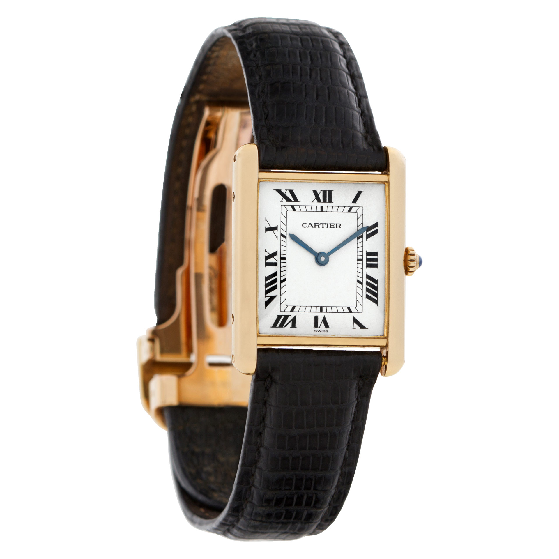 Cartier Cartier 1517 Tank Quartz Female 18k yellow gold Watches Cartier Cartier 1517 Tank Quartz Female 18k yellow gold Watches