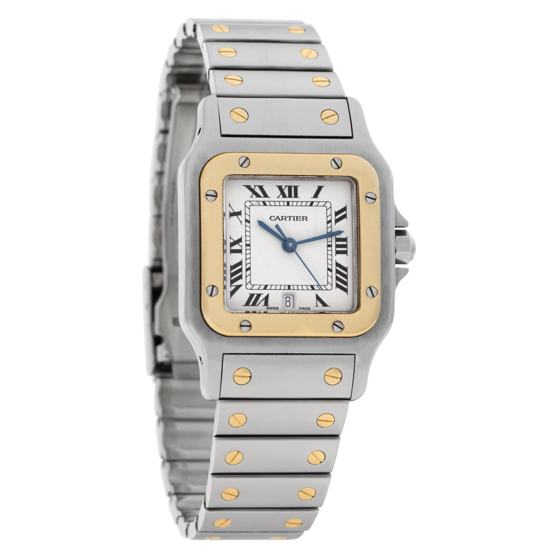 Cartier 1566 Santos Quartz Female Stainless Steel Watches Cartier 1566 Santos Quartz Female Stainless Steel Watches