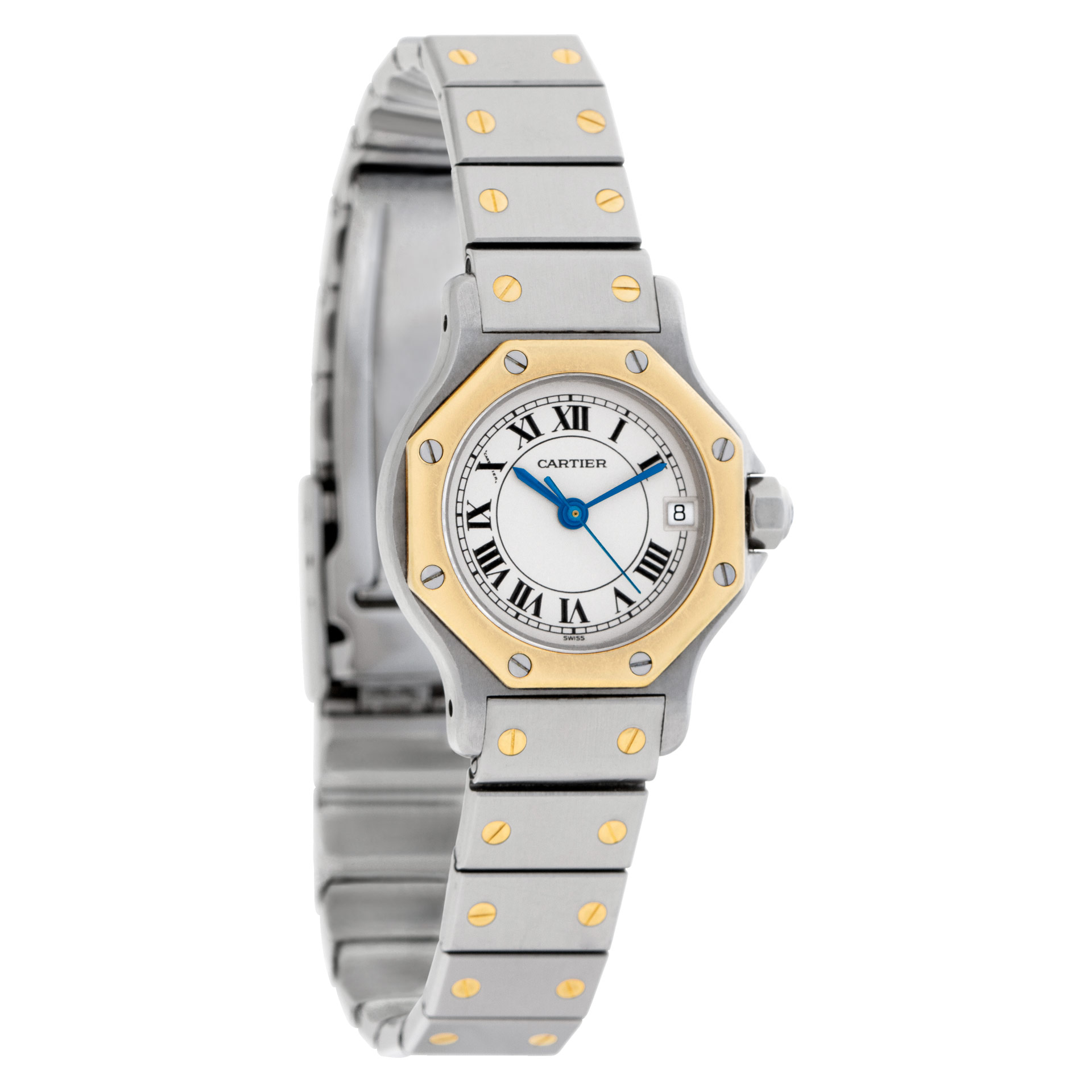 Cartier 187903 Santos Quartz Female Stainless Steel Watches Cartier 187903 Santos Quartz Female Stainless Steel Watches