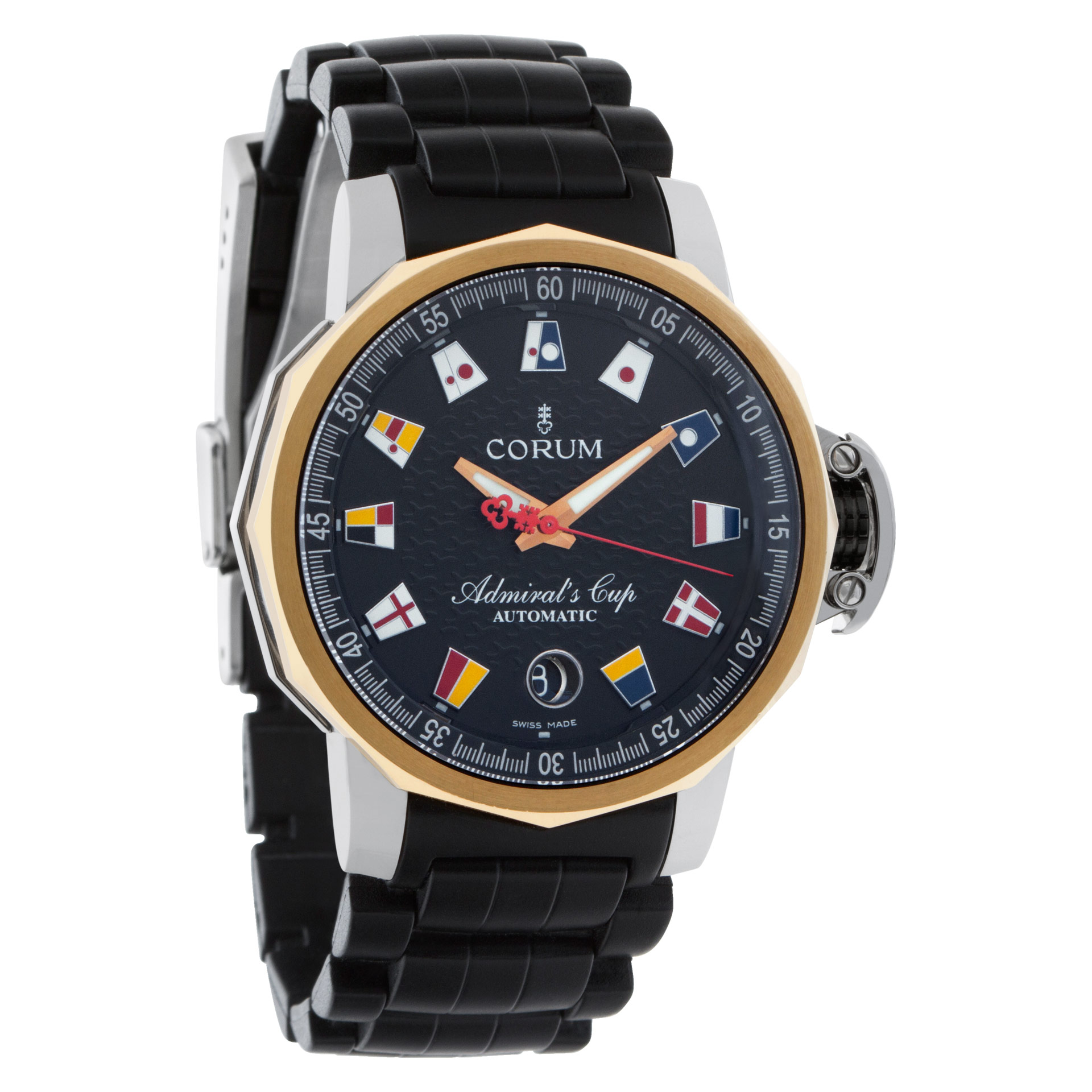 Corum 082.831.24 Admirals Cup Automatic Male Stainless Steel Watches Corum 082.831.24 Admirals Cup Automatic Male Stainless Steel Watches
