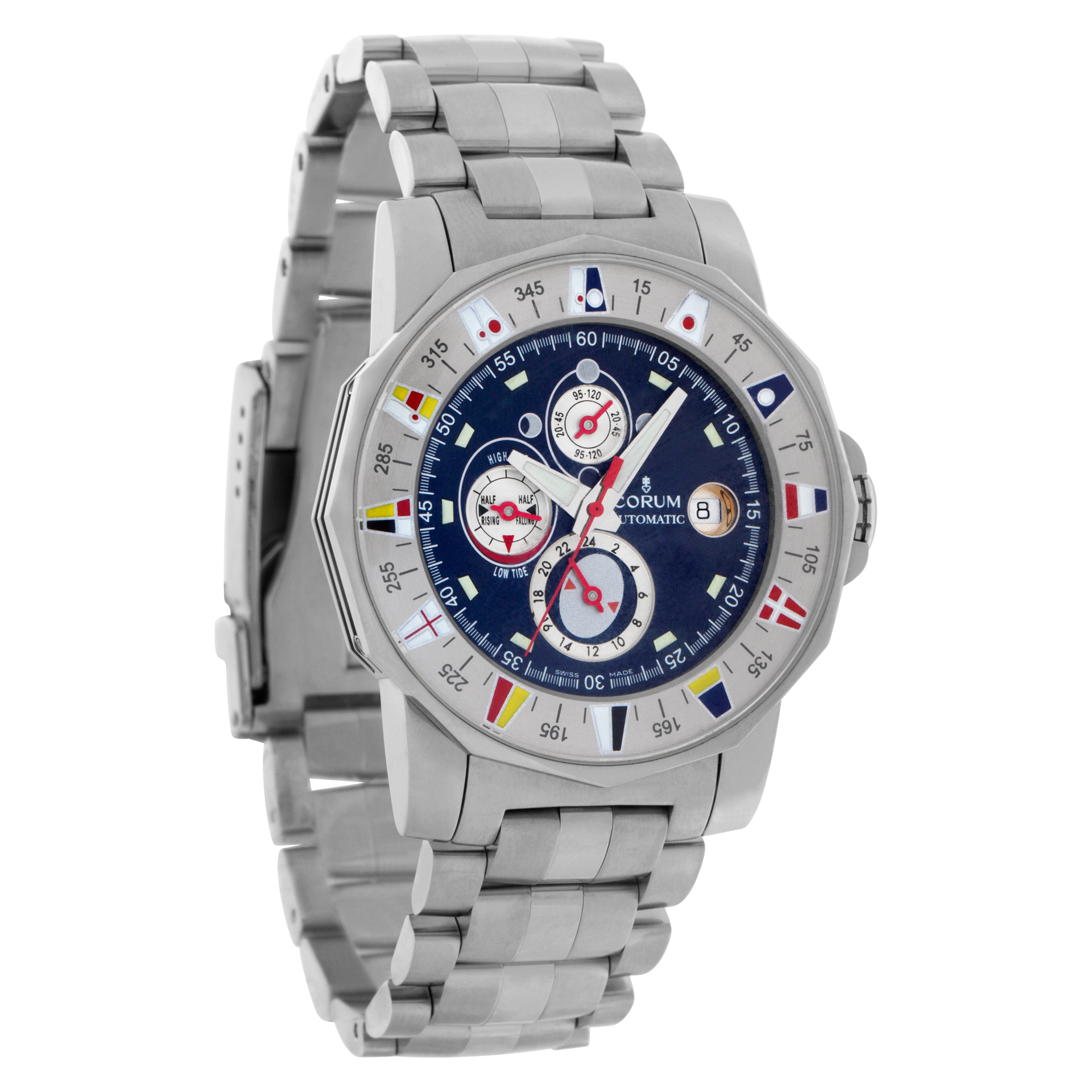 Corum 977.630.20 Admirals Cup Automatic Male Stainless Steel Watches Corum 977.630.20 Admirals Cup Automatic Male Stainless Steel Watches