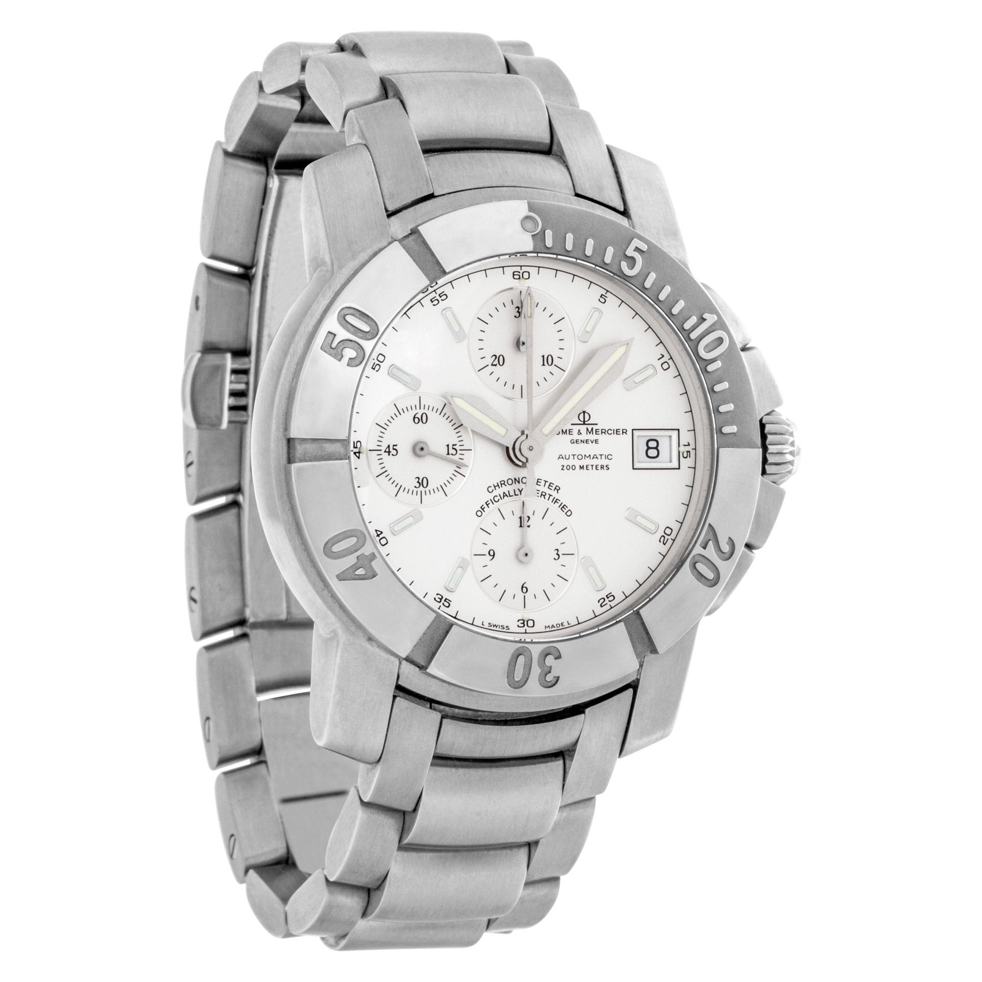 Baume & Mercier 65368 Capeland Automatic Unisex Stainless Steel Watches Baume & Mercier 65368 Capeland Automatic Unisex Stainless Steel Watches