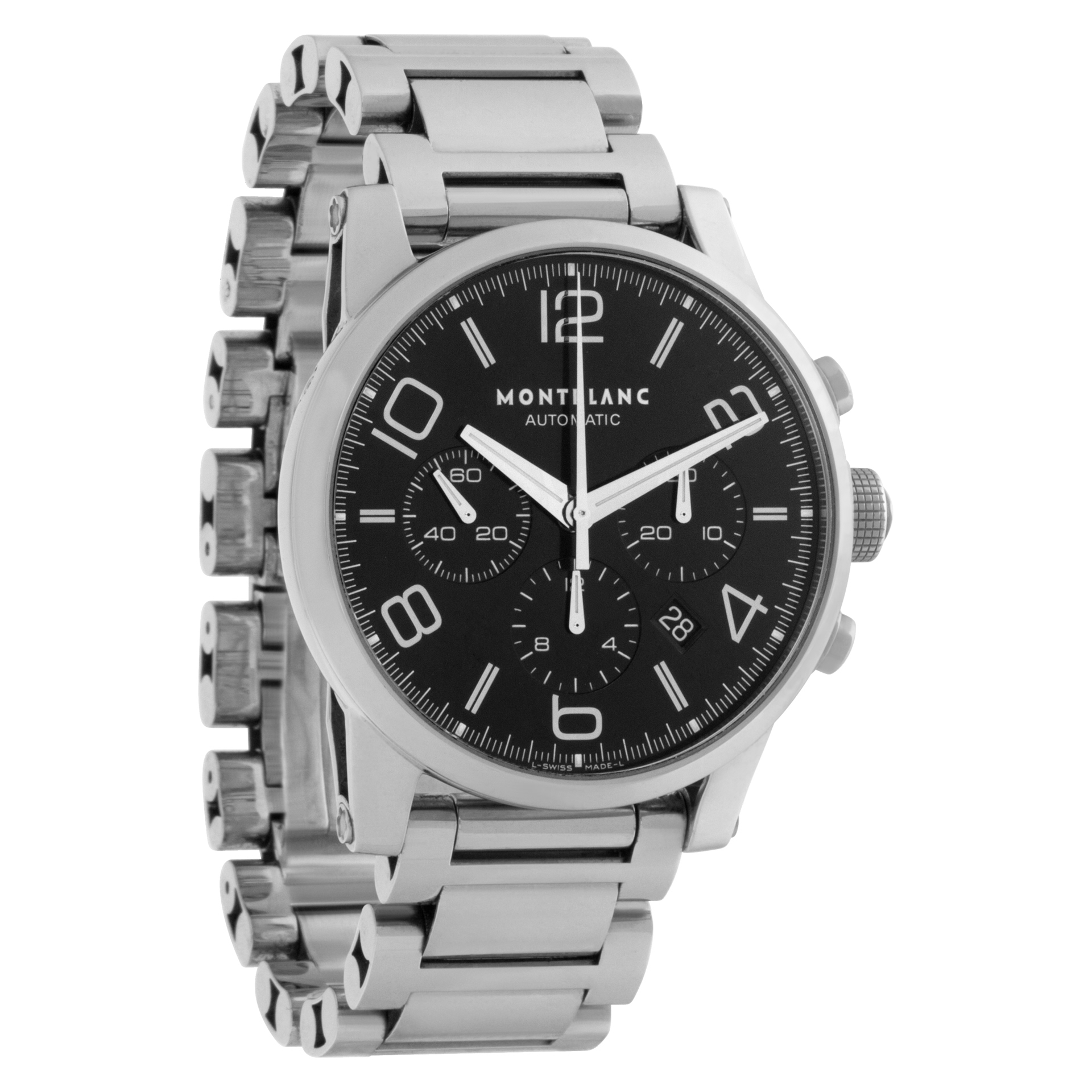 MontBlanc 7069 TimeWalker Automatic Male Stainless Steel Watches MontBlanc 7069 TimeWalker Automatic Male Stainless Steel Watches