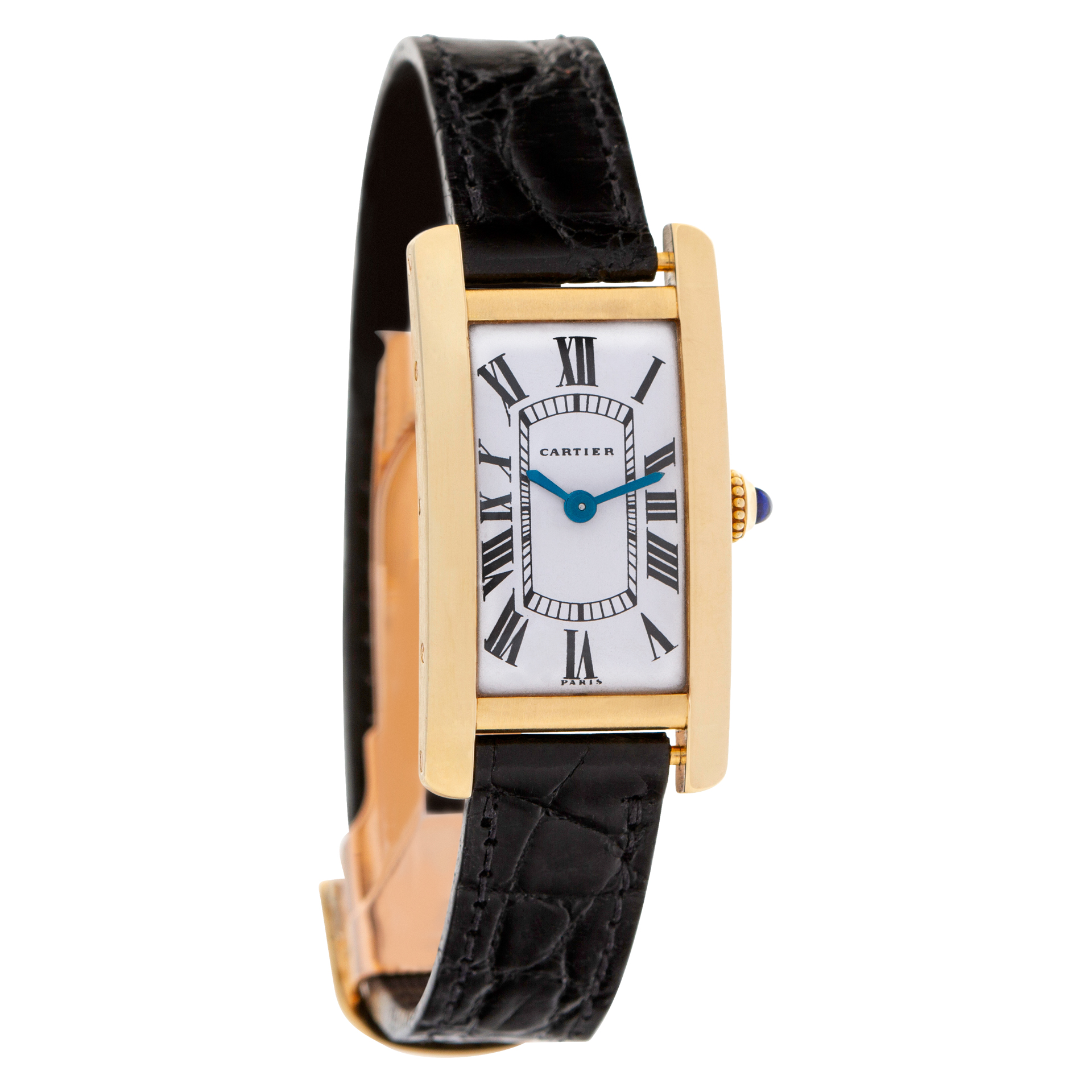 Cartier Cartier 1484 Tank Americaine Manual Female 18k yellow gold Watches Cartier Cartier 1484 Tank Americaine Manual Female 18k yellow gold Watches